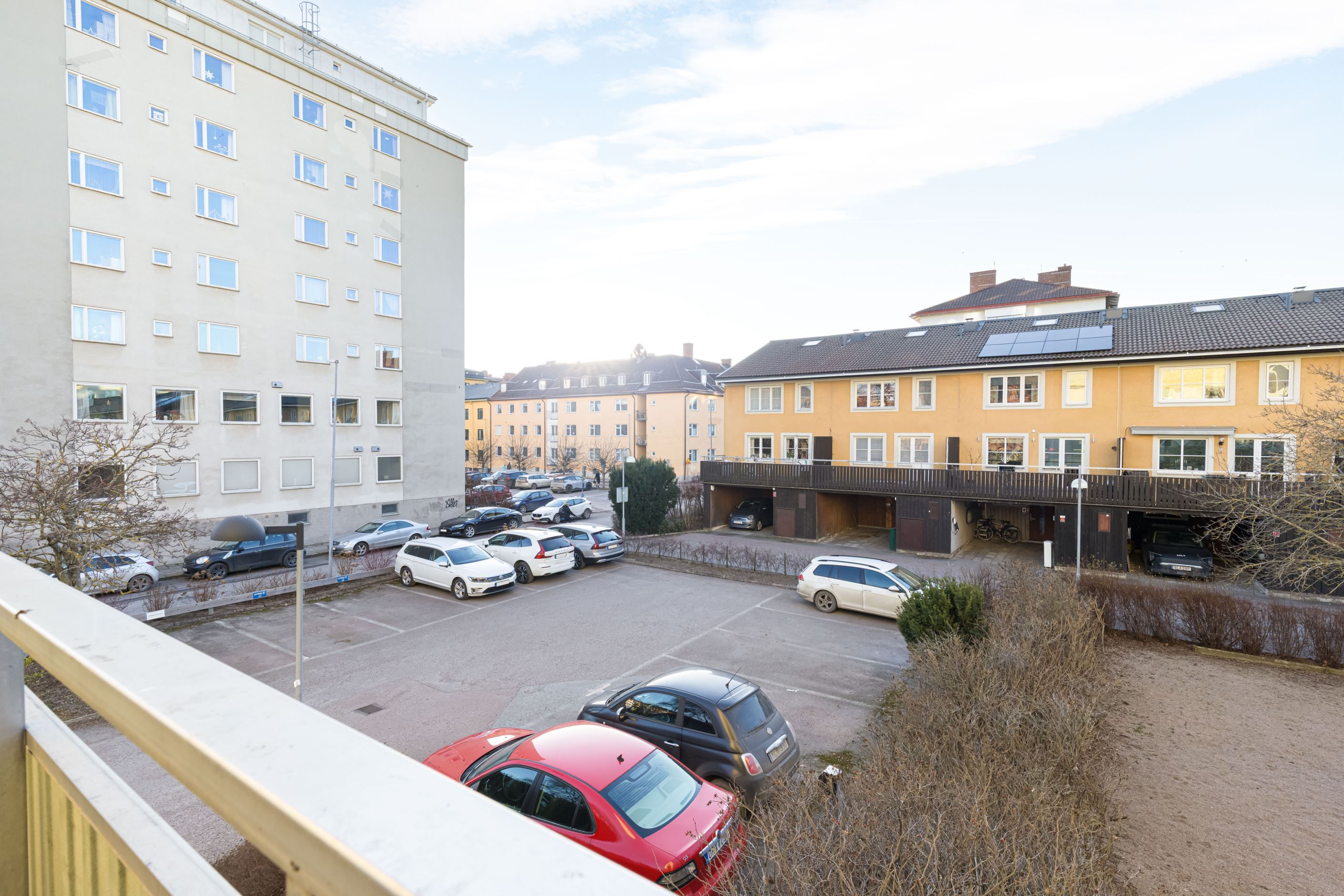 Utsikt från balkongen