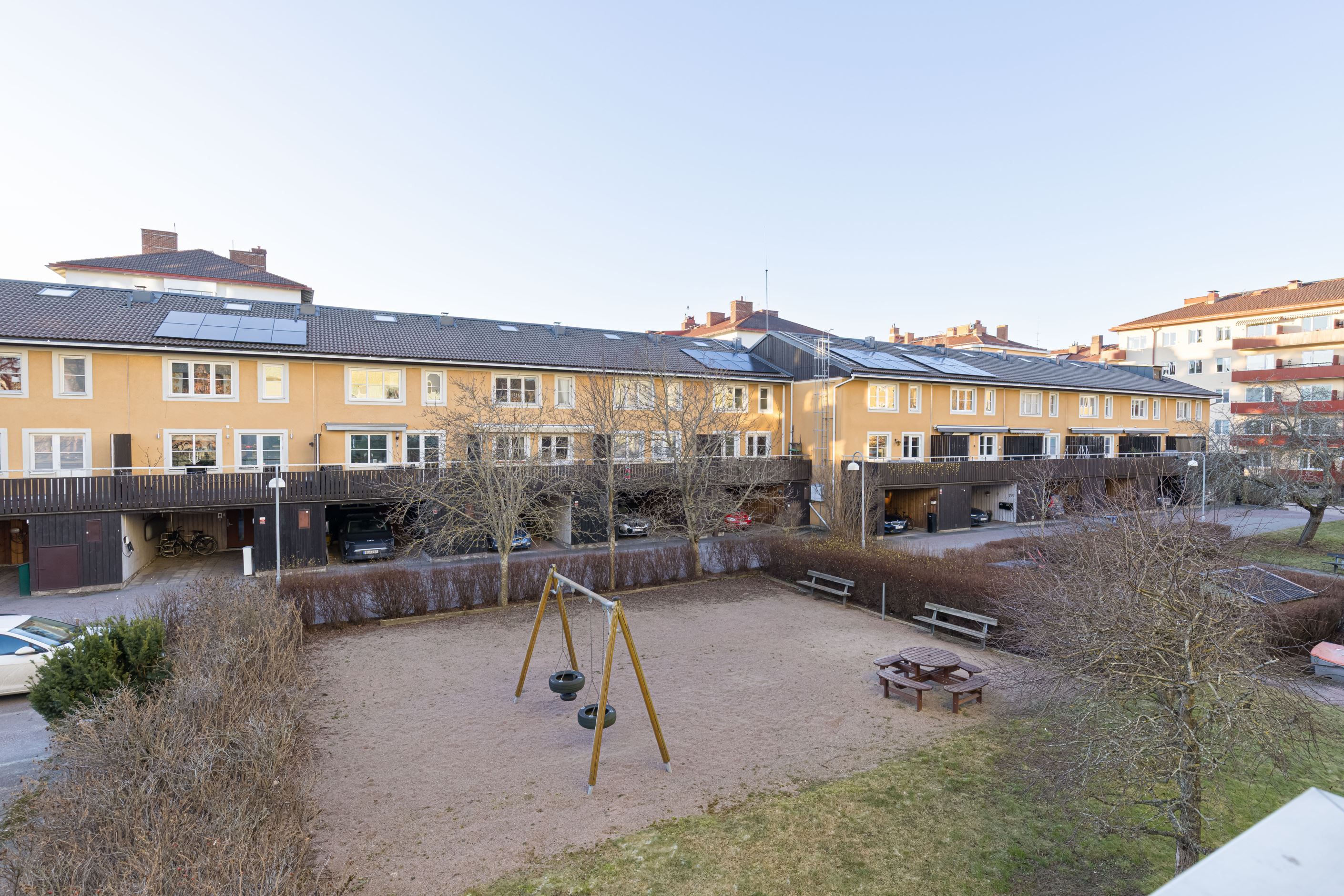 Utsikt från balkongen