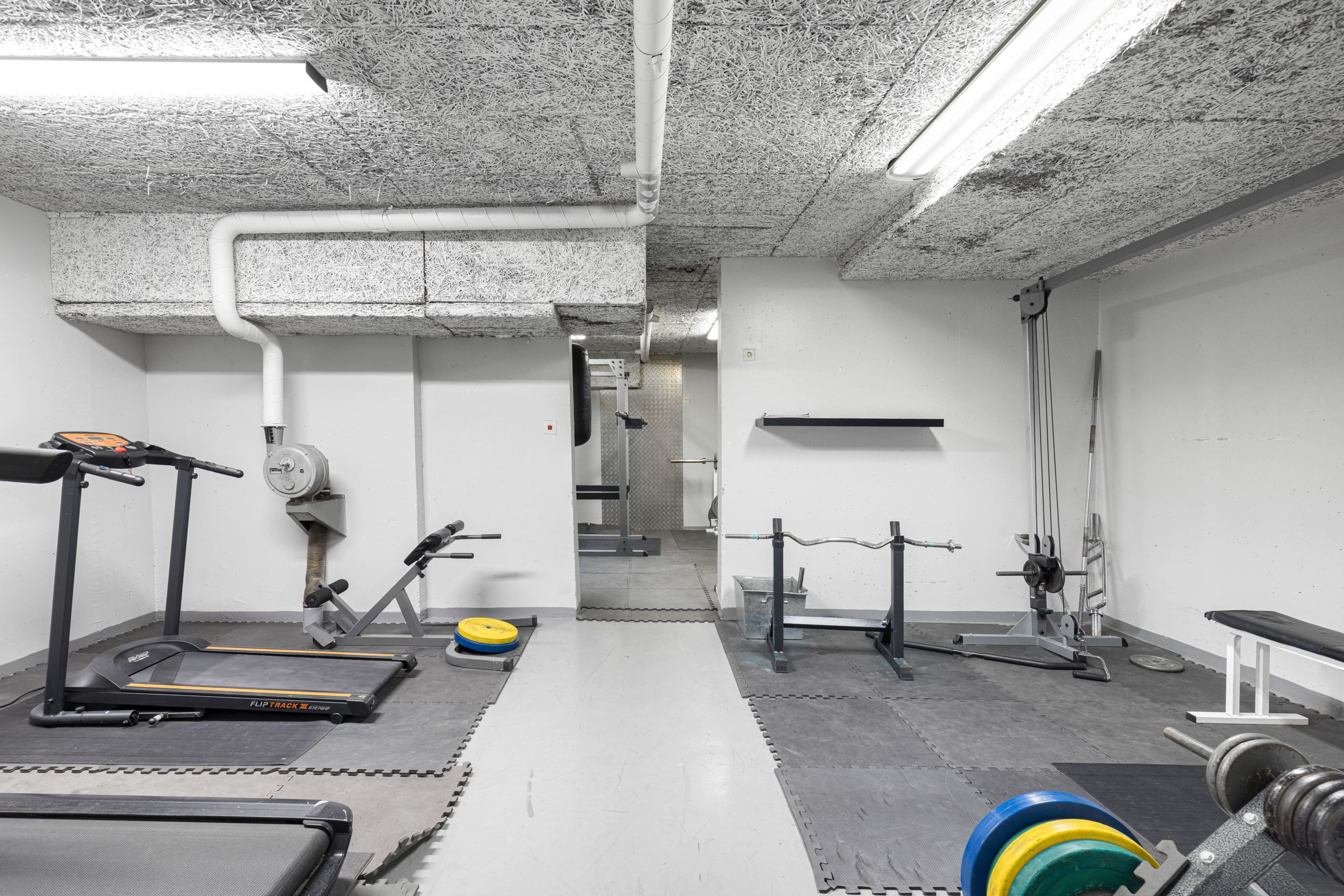 Gym och relax med bastu i föreningen