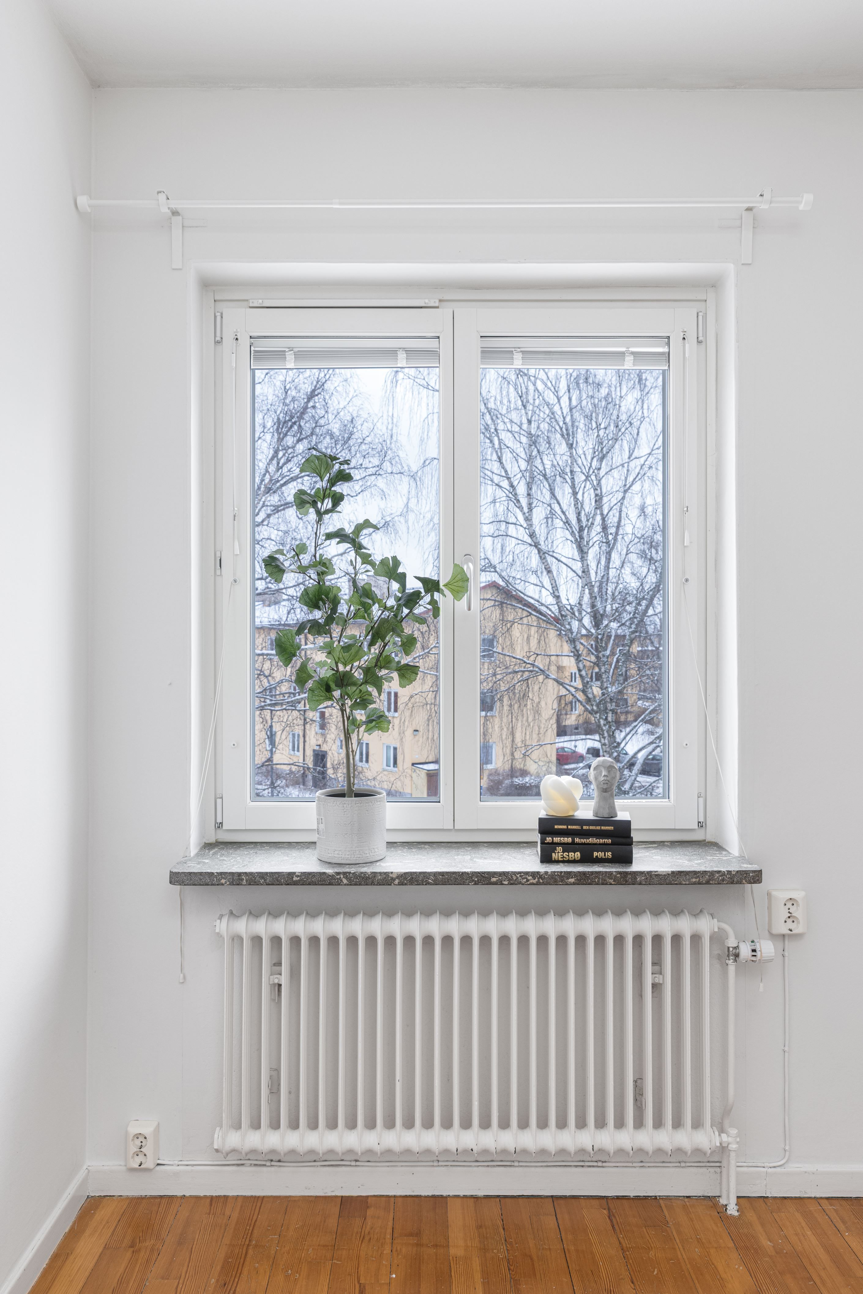 Sovrum med bra ljusinsläpp