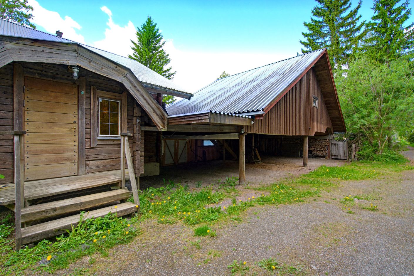 Stor carport