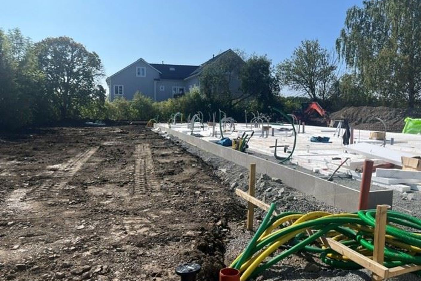 Markarbeten påbörjade, uppdaterad 24/8-26.
