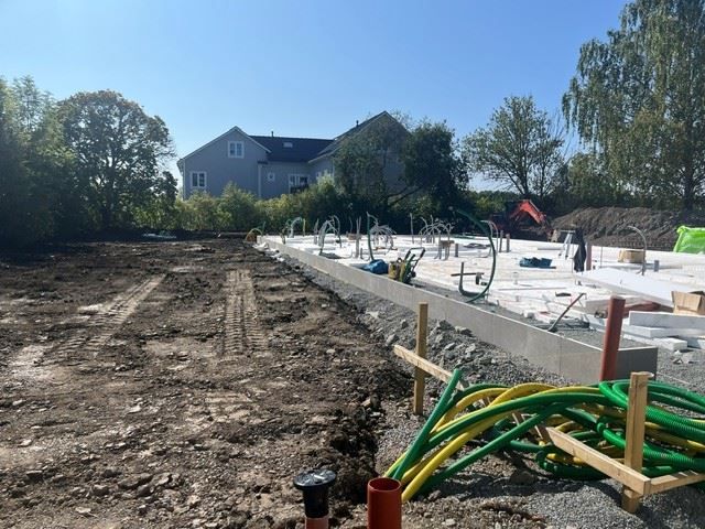 Markarbeten påbörjade, uppdaterad 24/8-26.