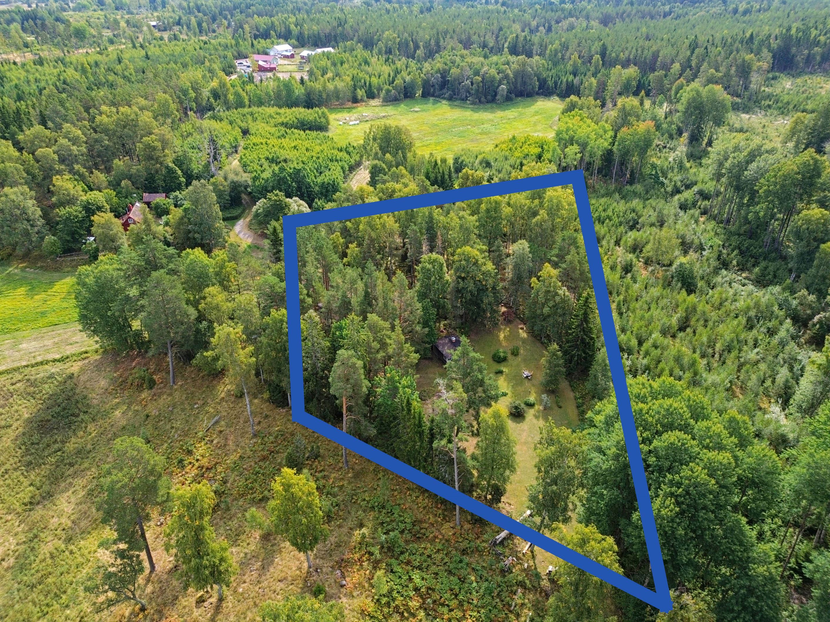 Tomtgränserna är ej exakta