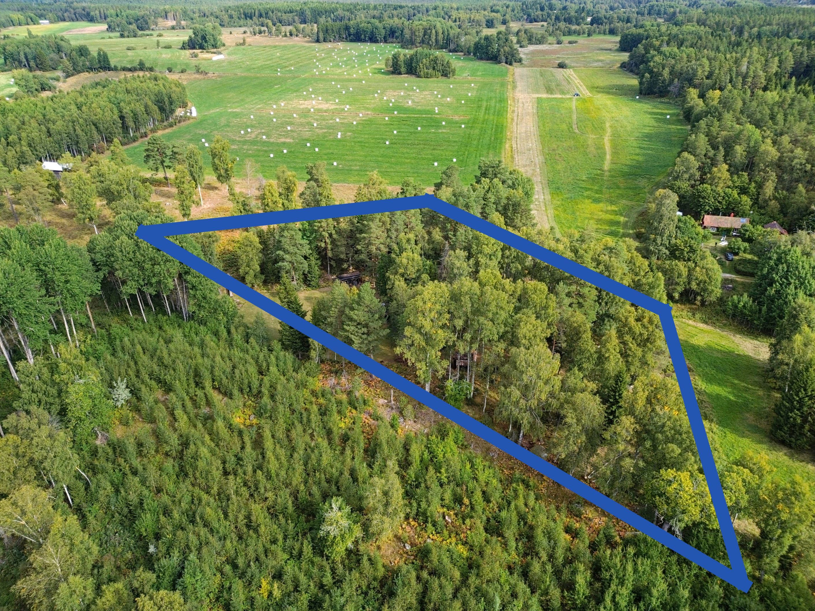 Tomtgränserna är ej exakta