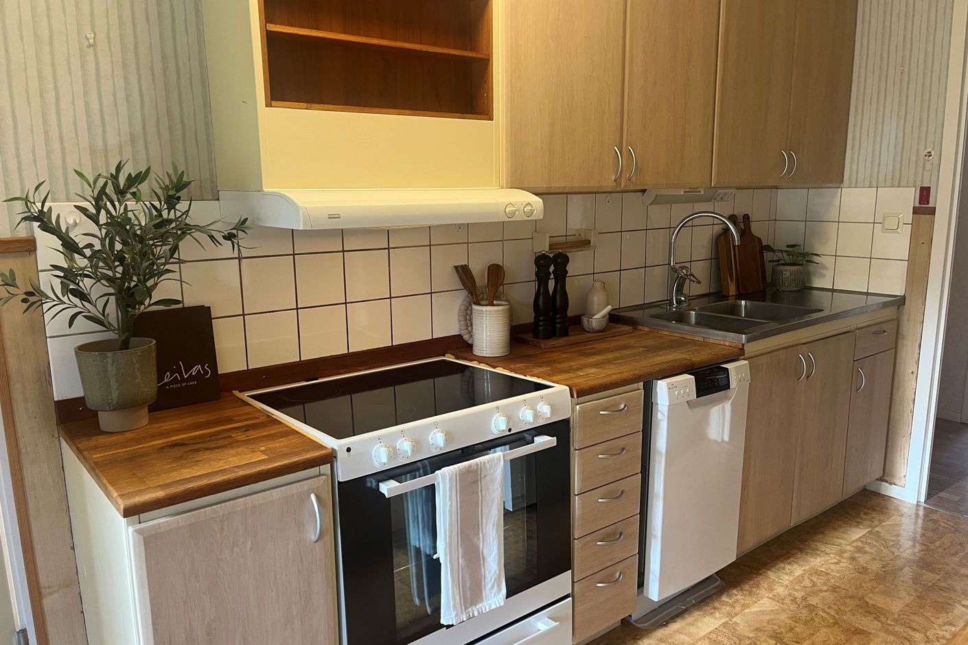 Trevligt planerat kök