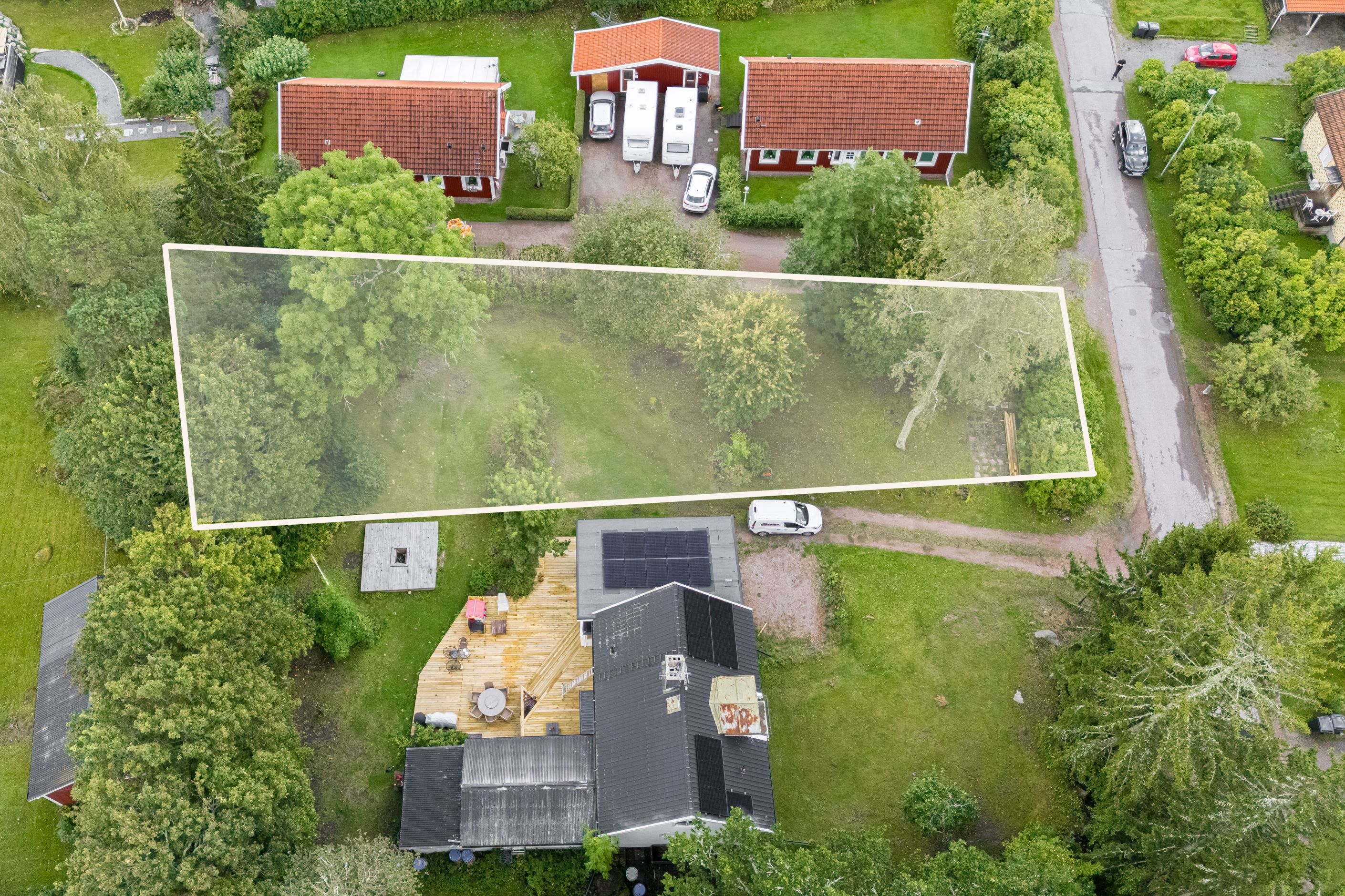 Tomtmarkeringen är ungerfärlig