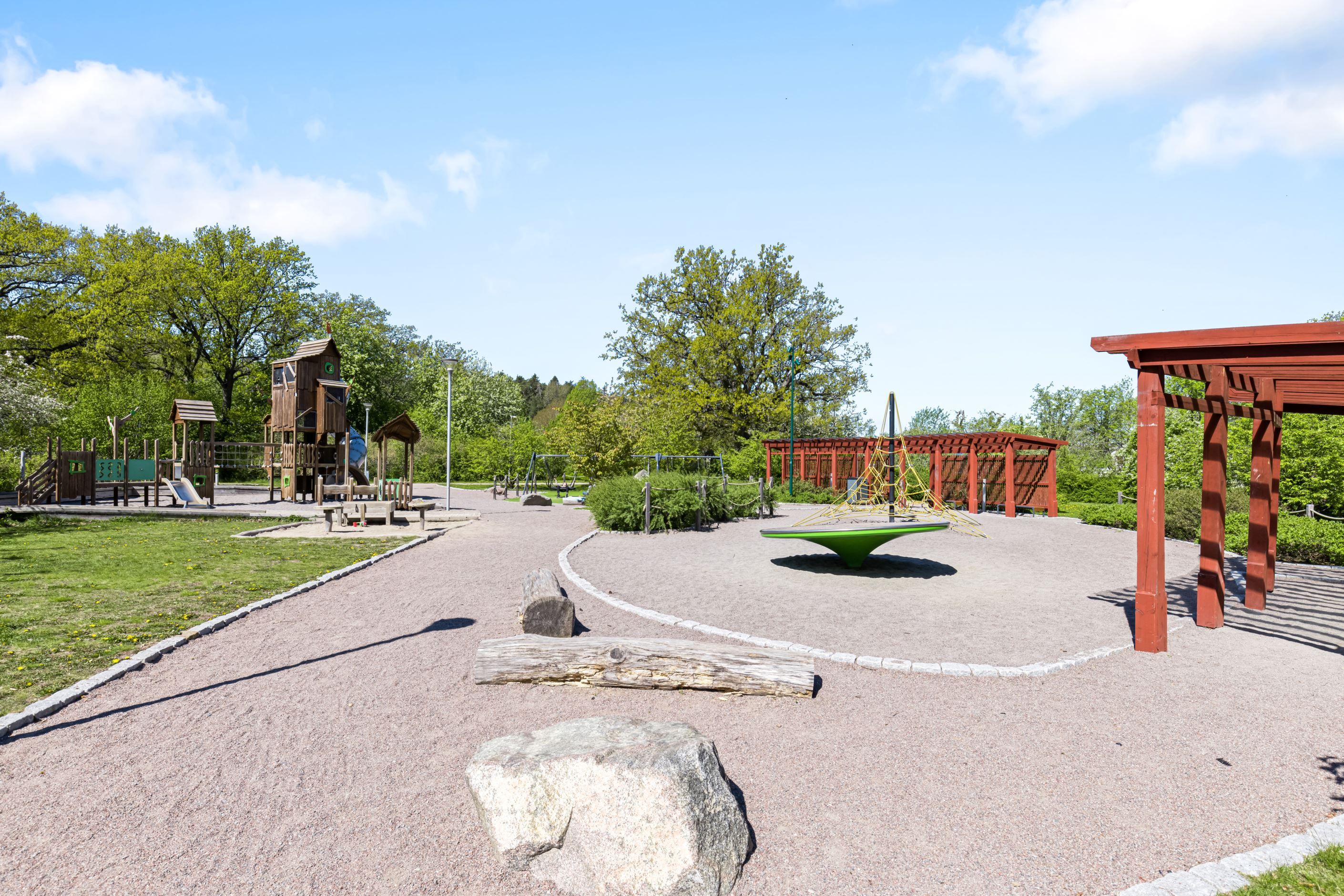 Genetiska trädgårdens lekplats