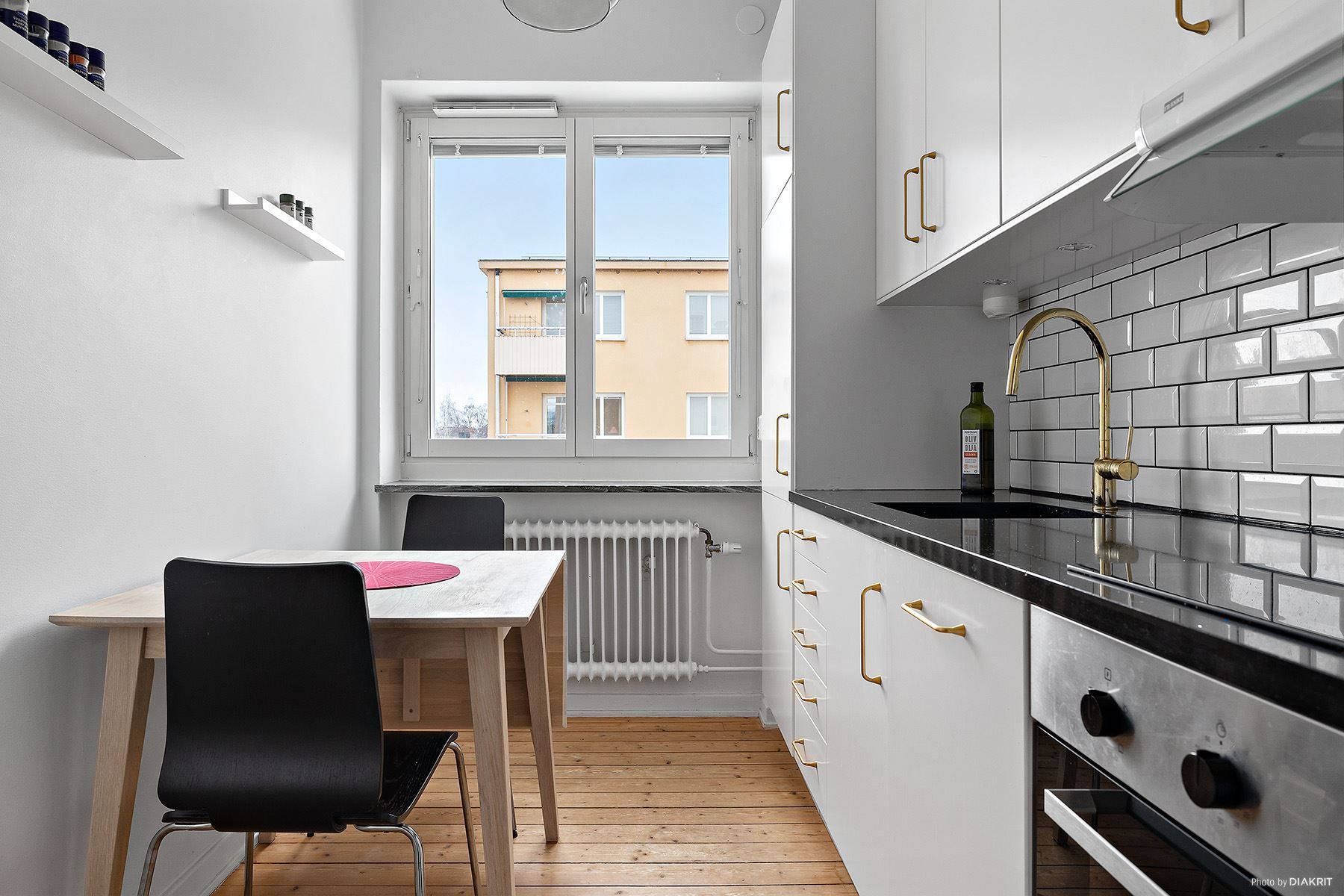 Kök med matplats