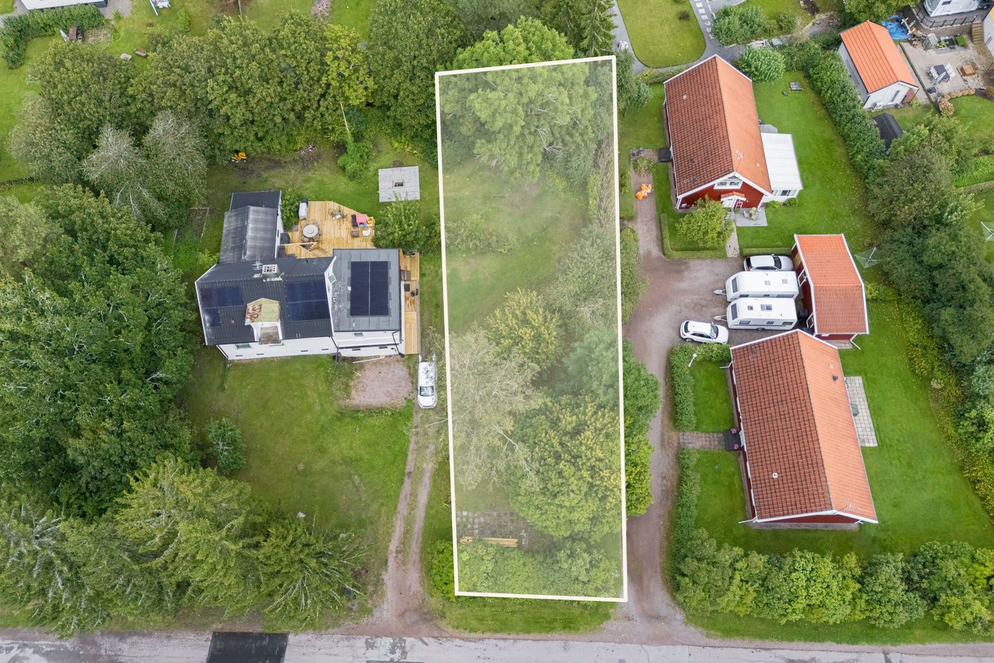 Tomtmarkeringen är ungerfärlig