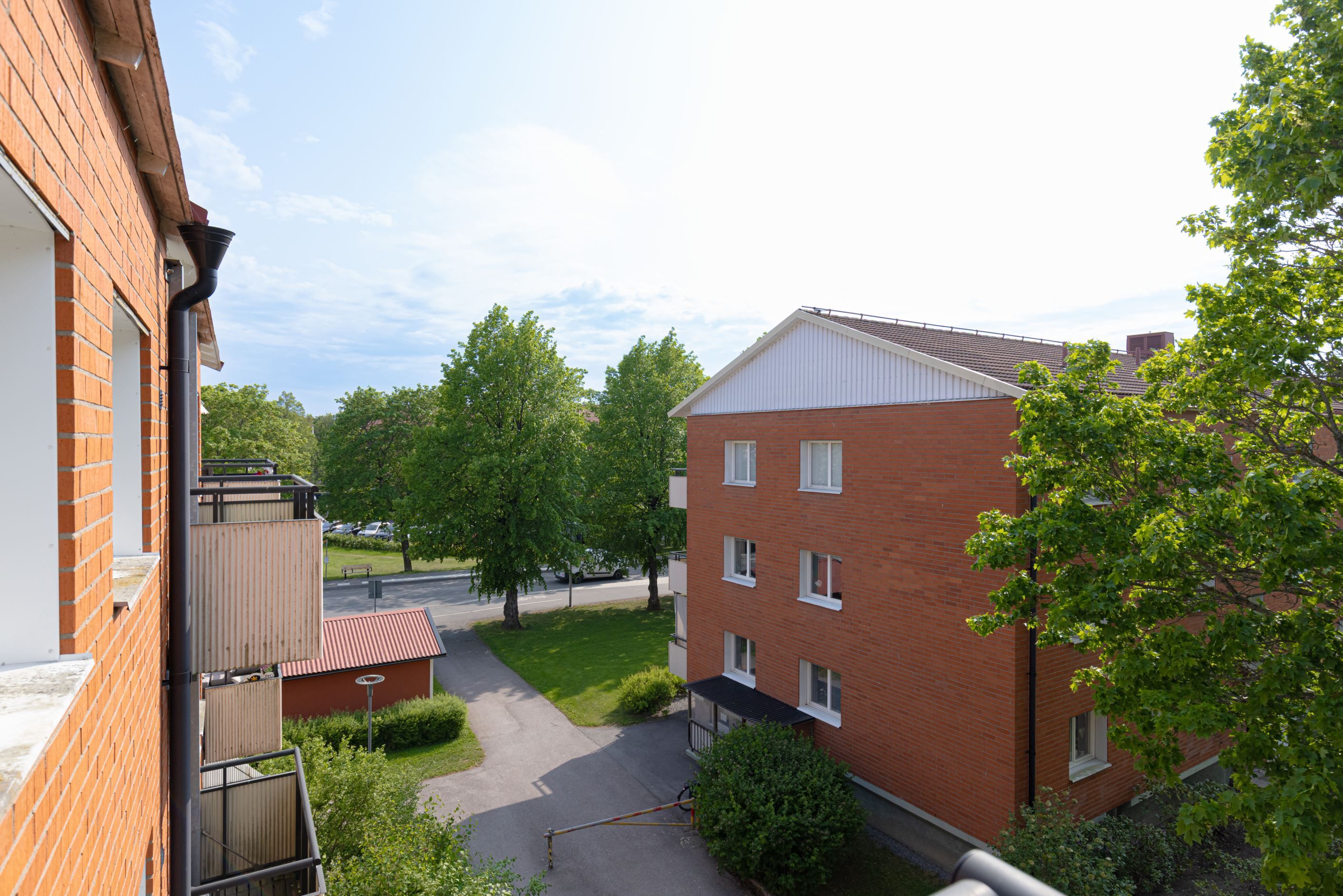 Utsikt från balkongen
