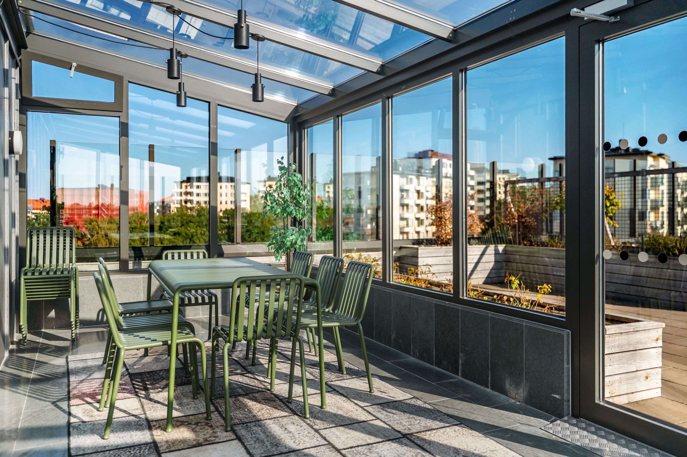 Orangeriet på takterrassen