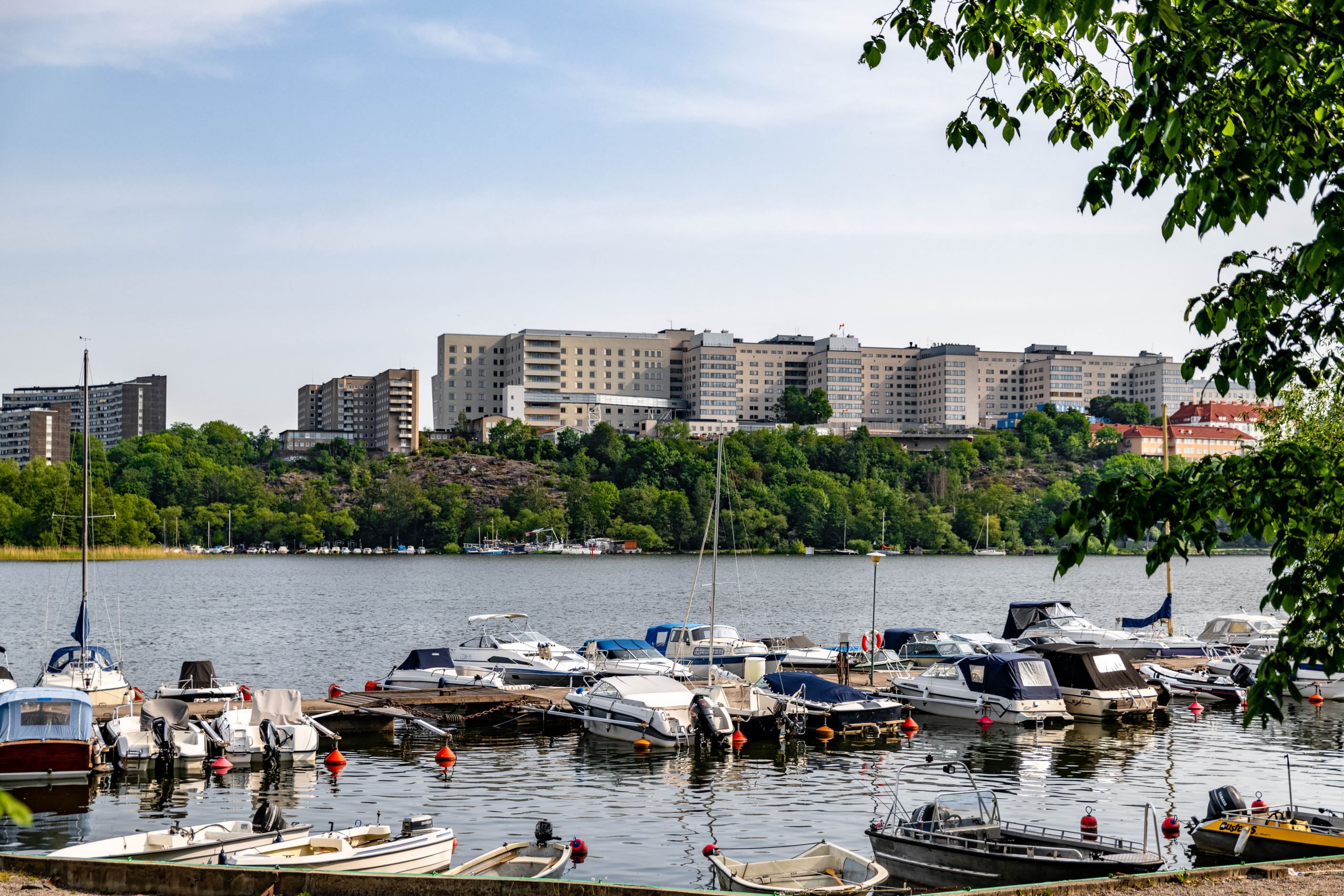 Båtarna i Årstaviken