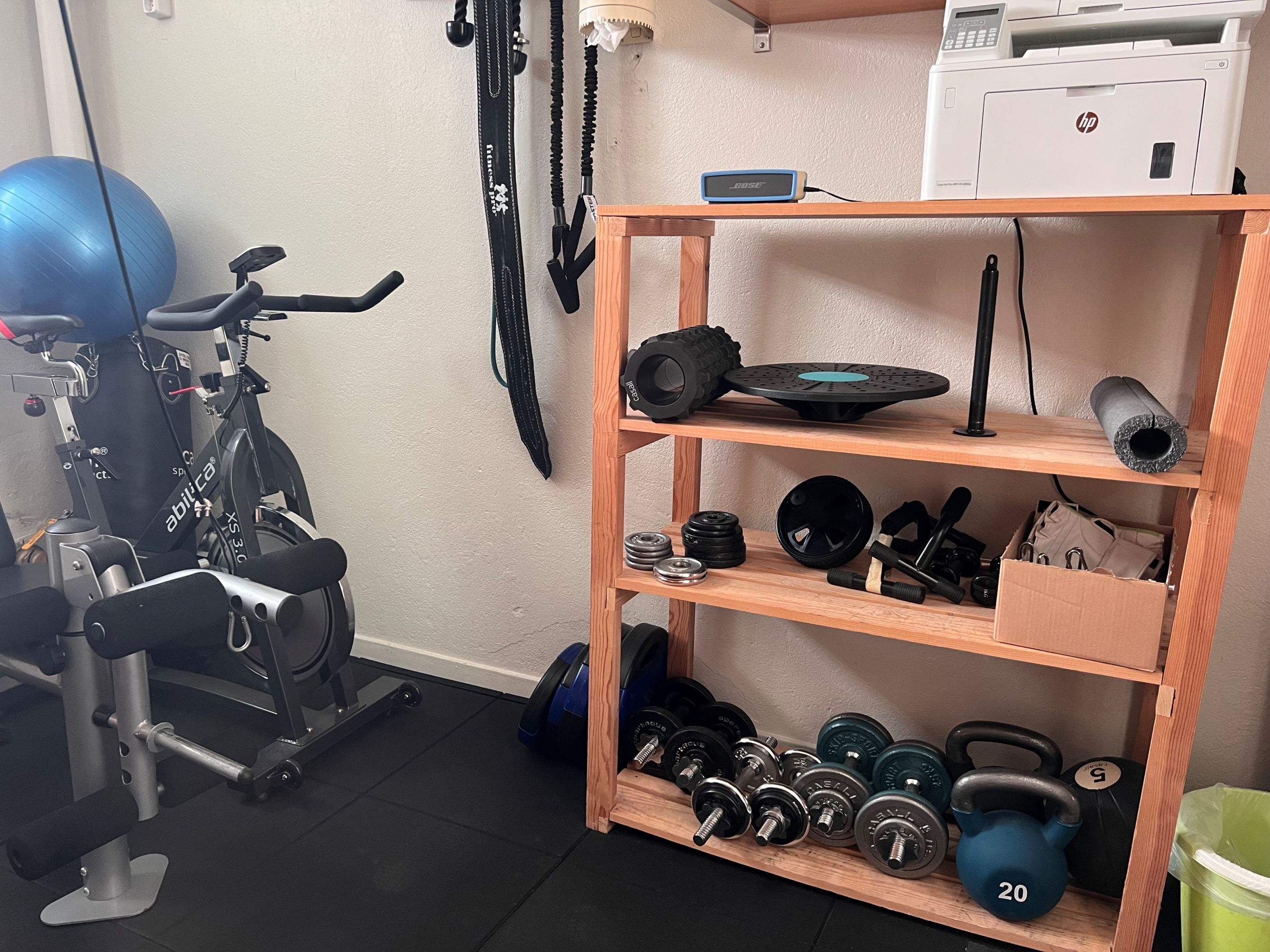 Utrustning i föreningens gym