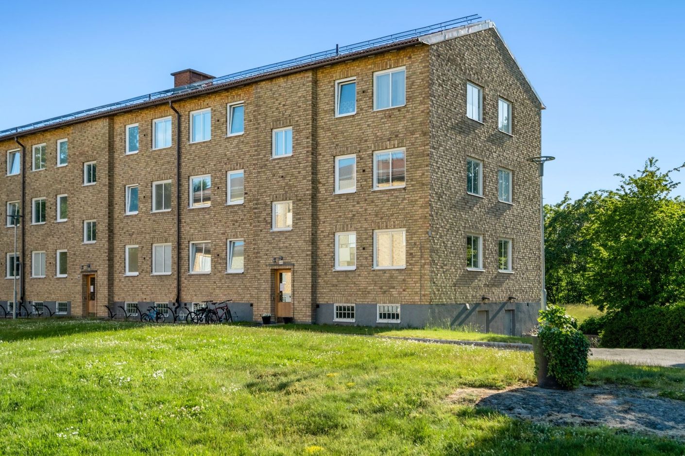 Fasad från framsida