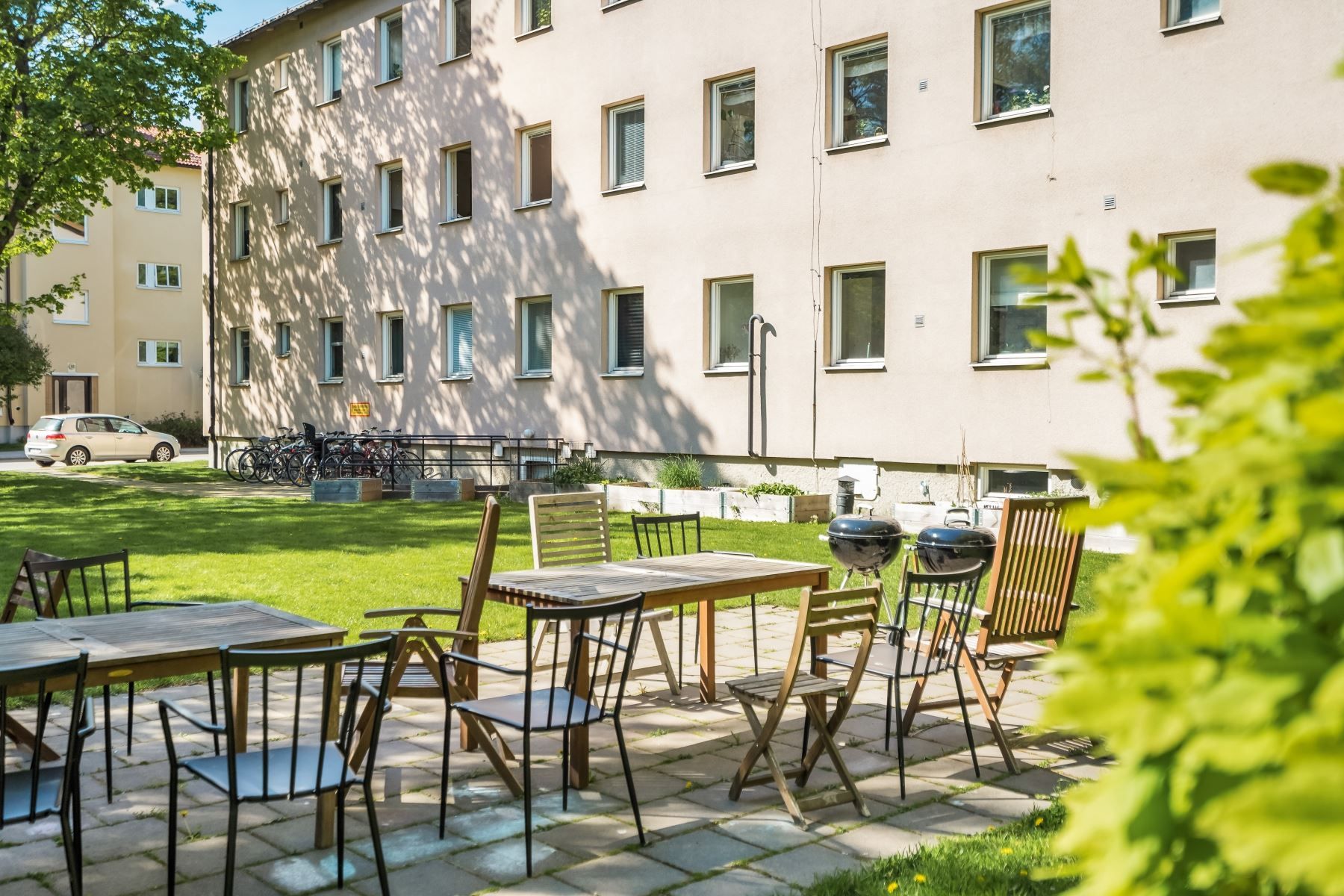 Föreningens innergård