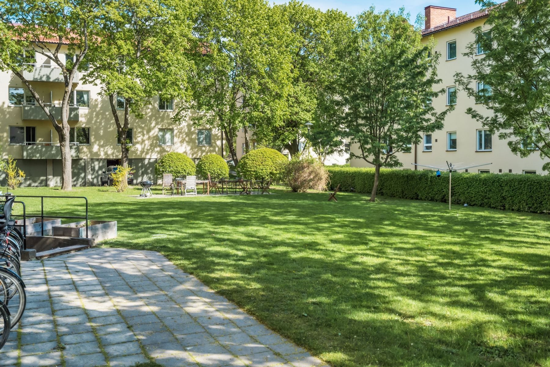 Föreningens innergård