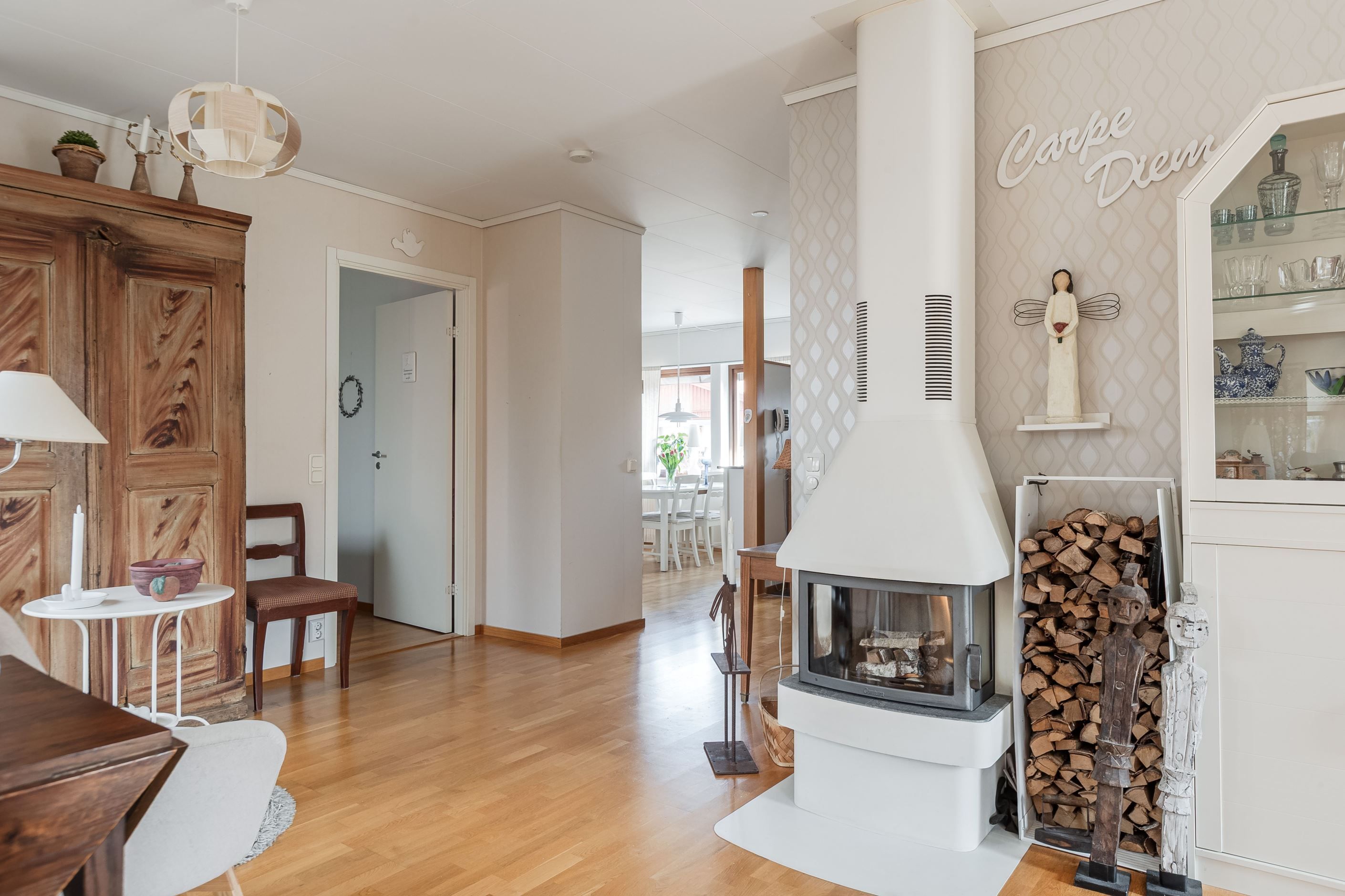 Eldstad för värme och höja mysfaktorn!