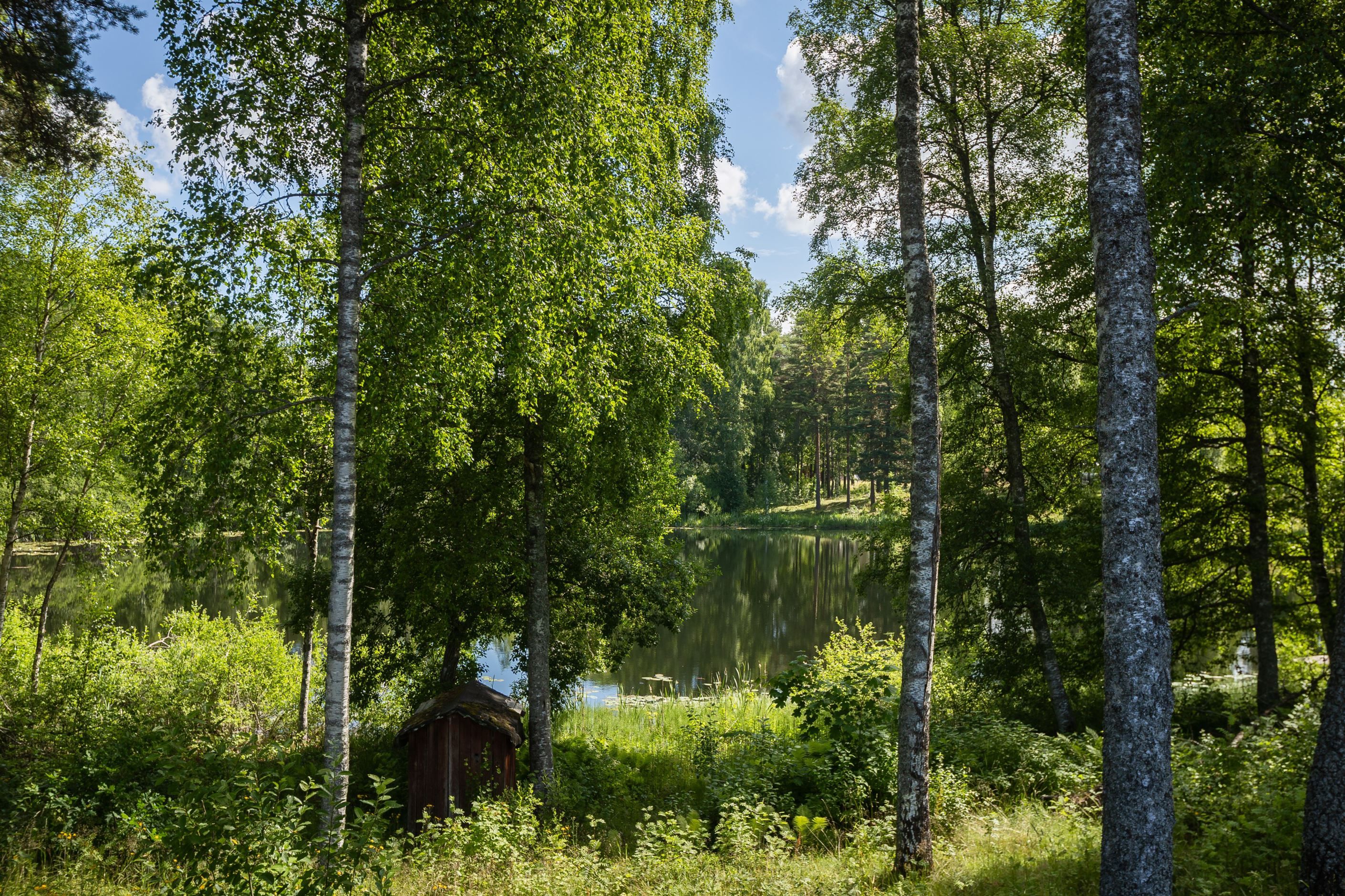 Härlig utsikt över Gölen