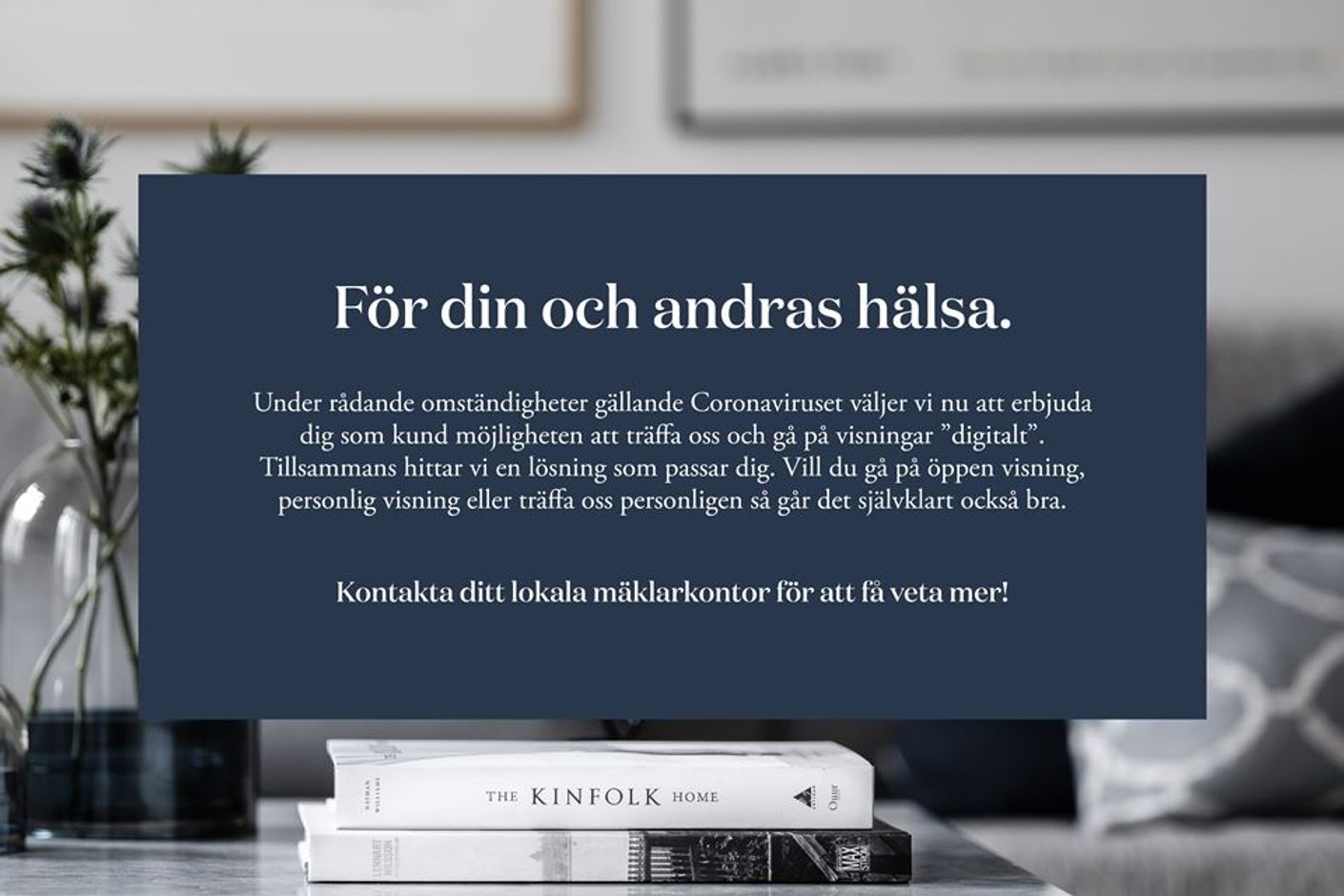 Vi tänker på dig
