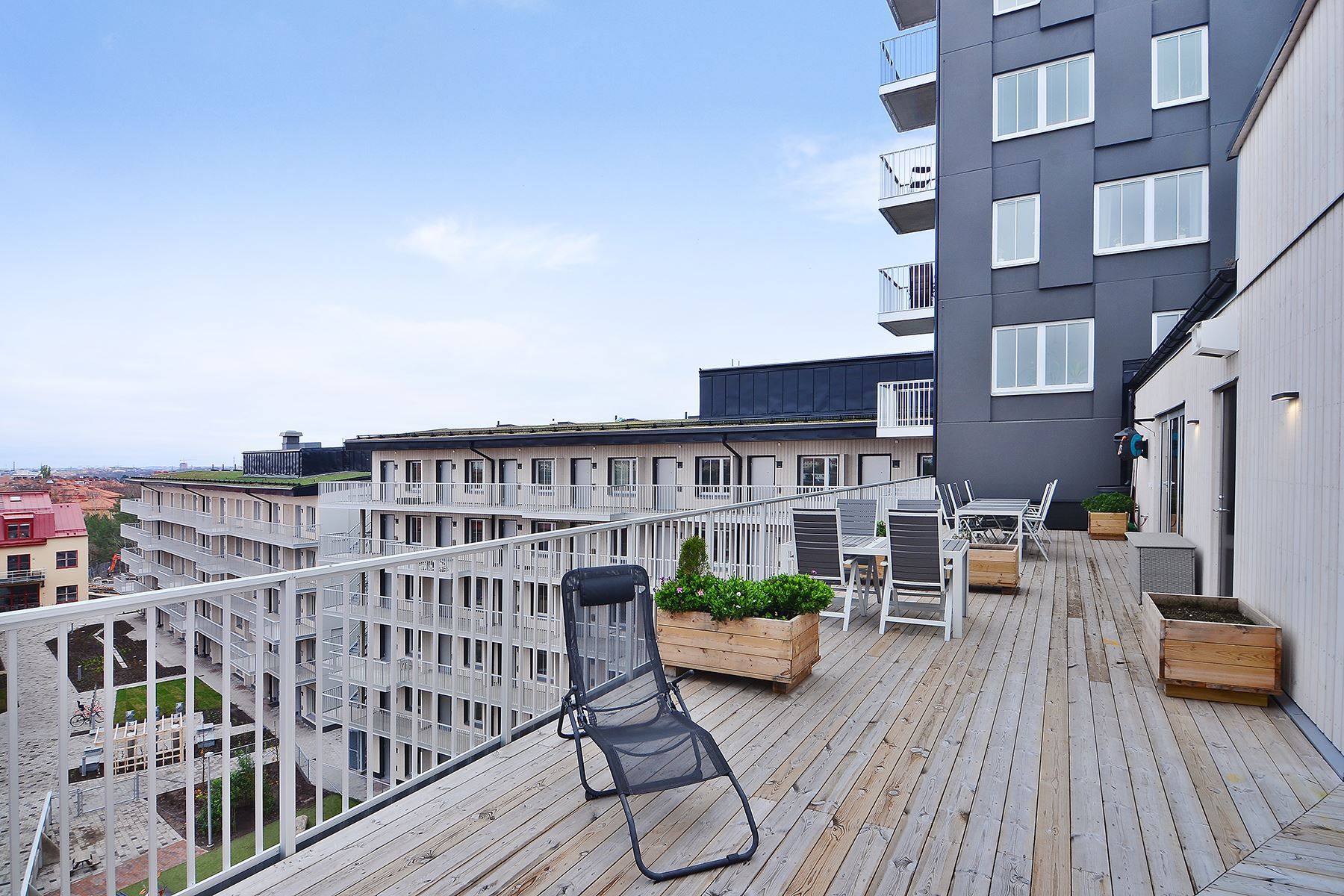 Föreningens gemensamma terrass