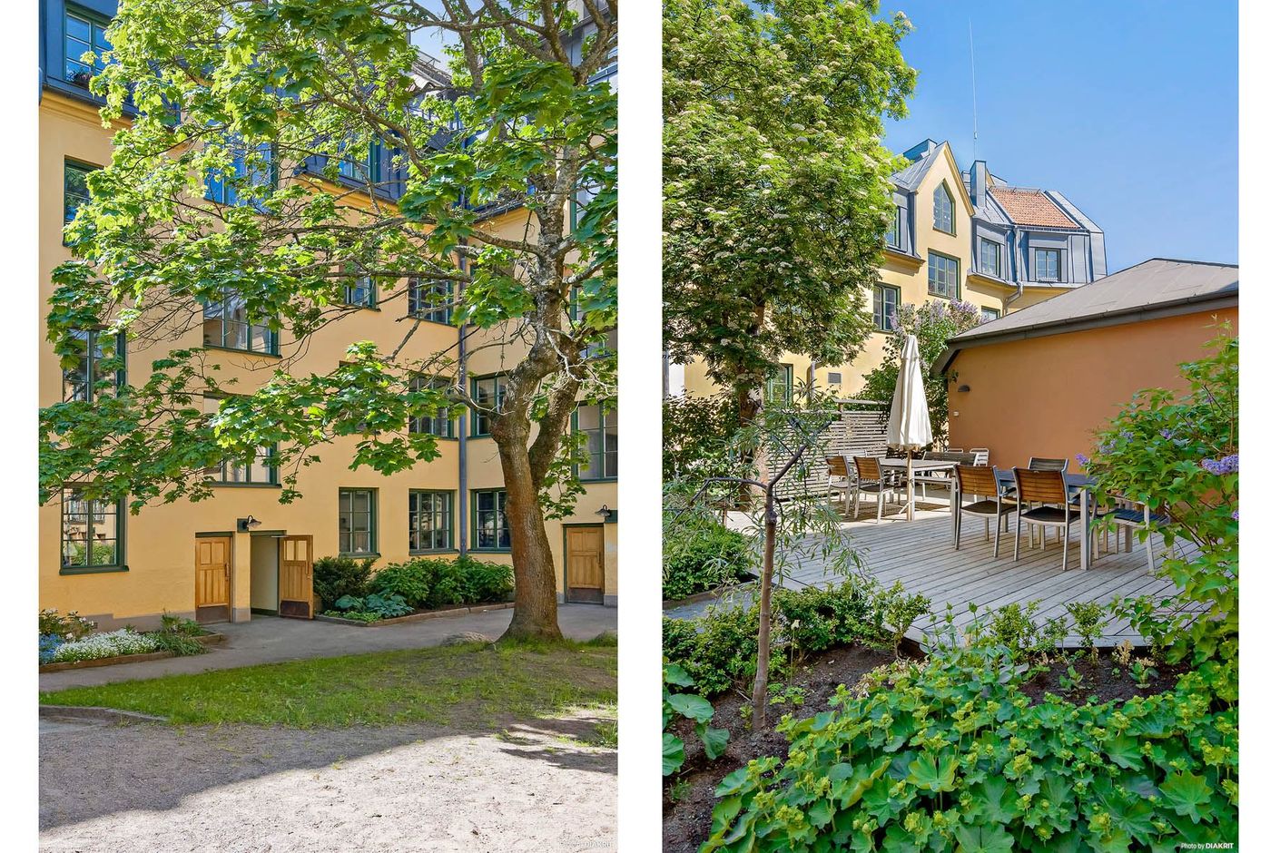Föreningens innergård