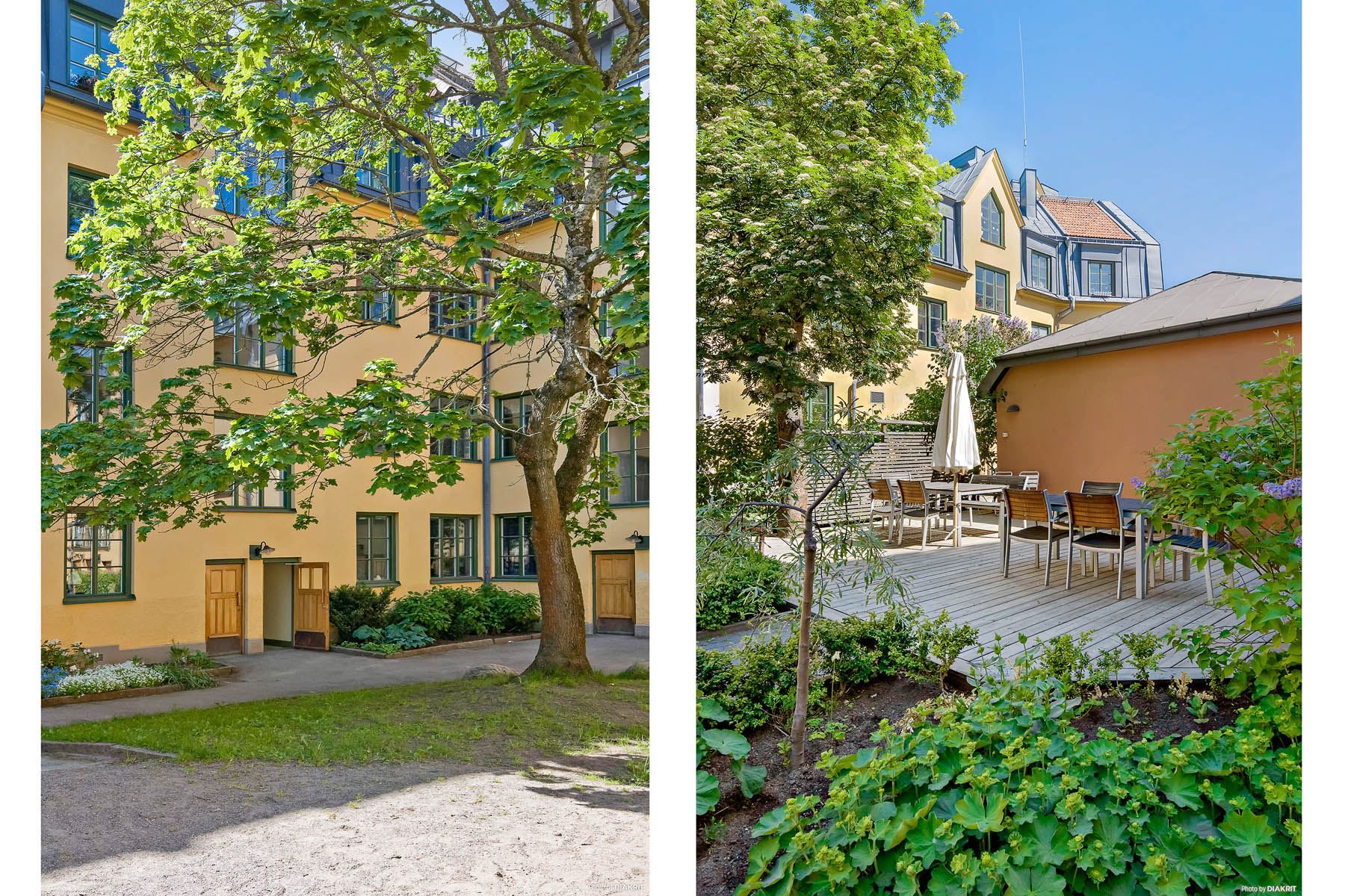 Föreningens innergård