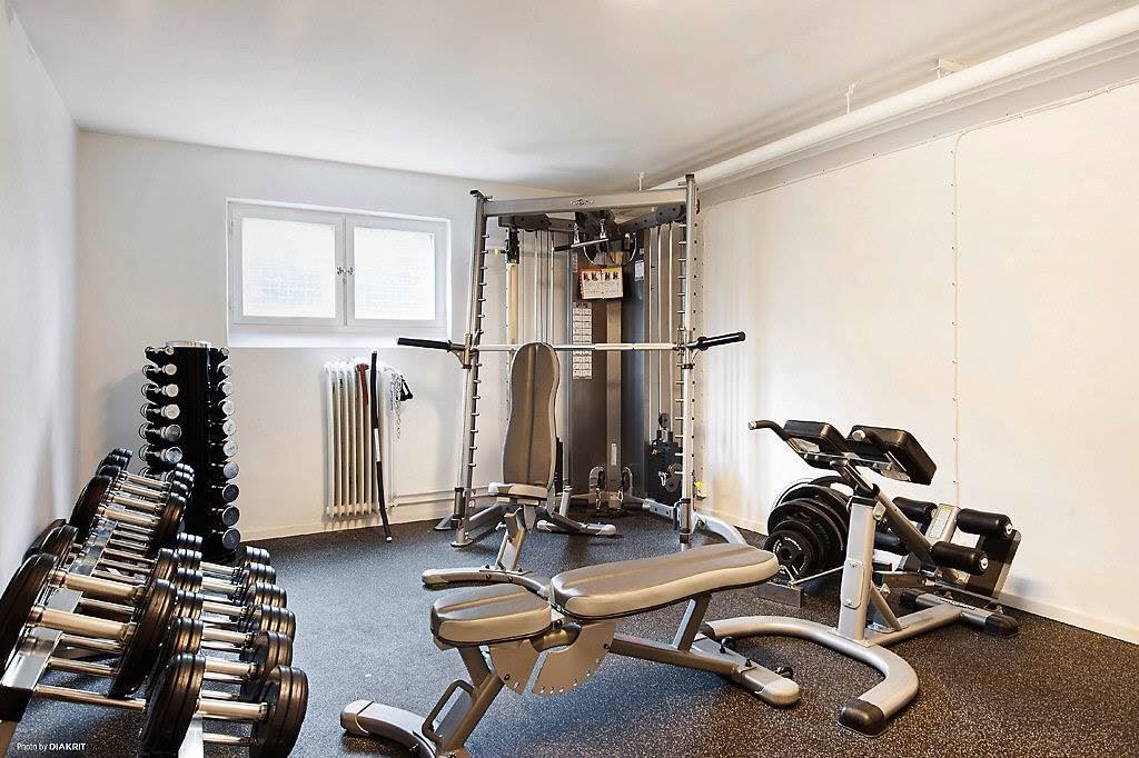 Föreningens gym på Vapengatan