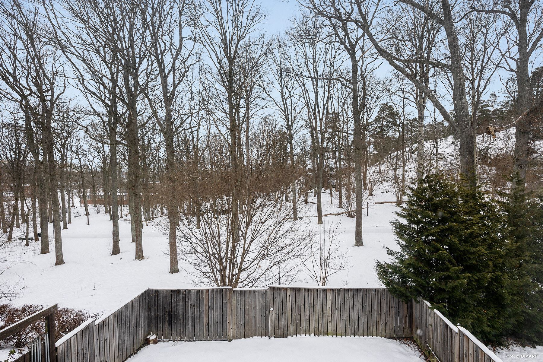 Uteplats på baksidan