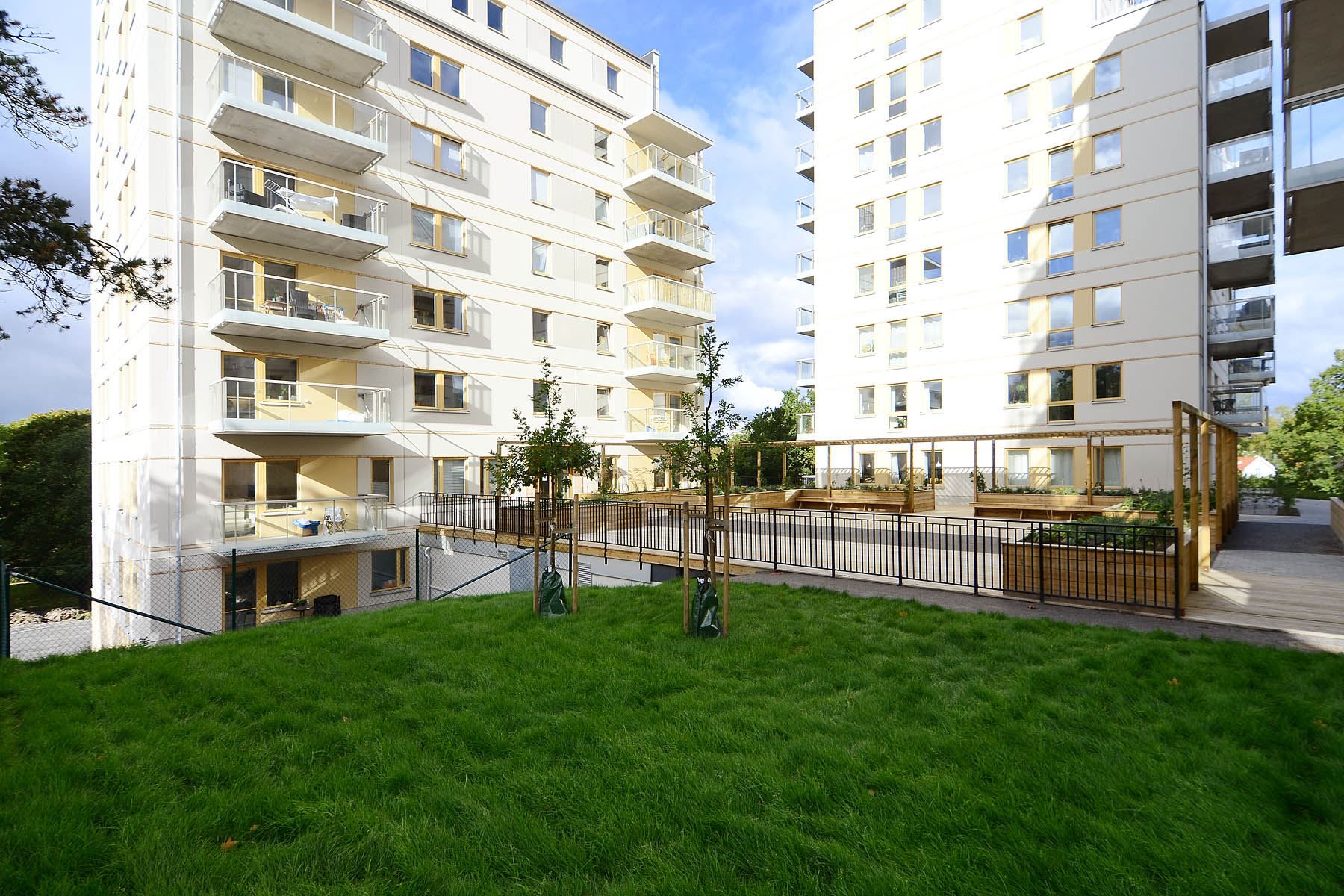 Föreningens fina innergård