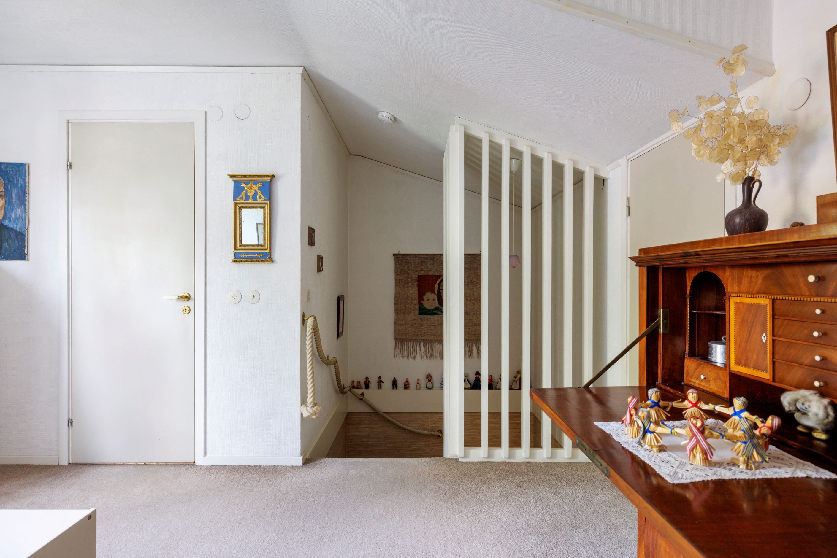 Hall på övre plan