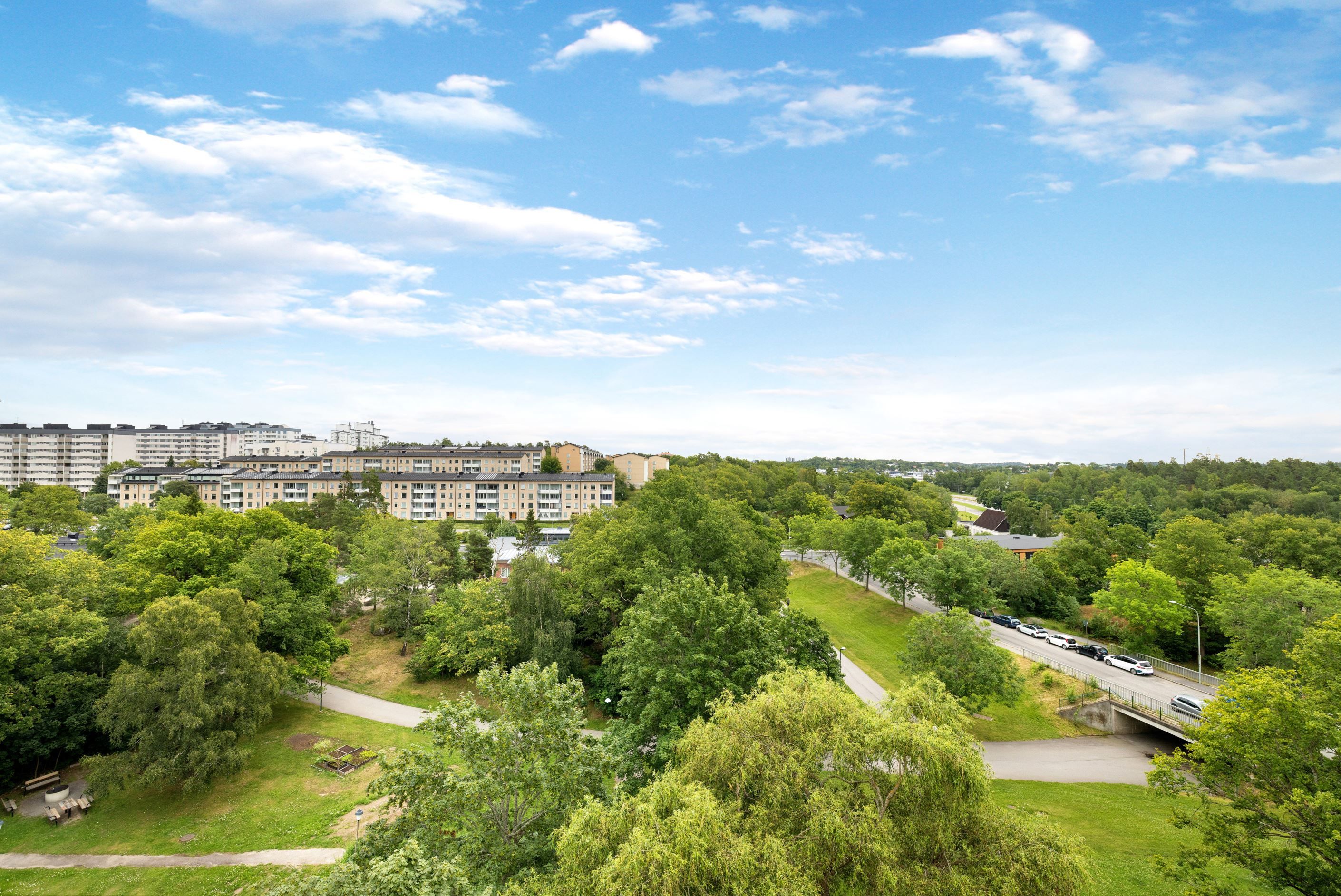Utsikt från balkongen