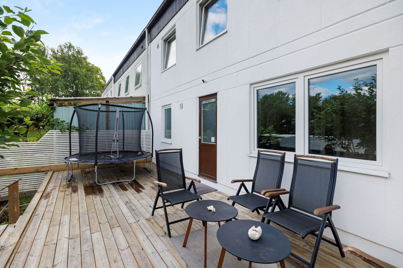 Uteplats på baksidan