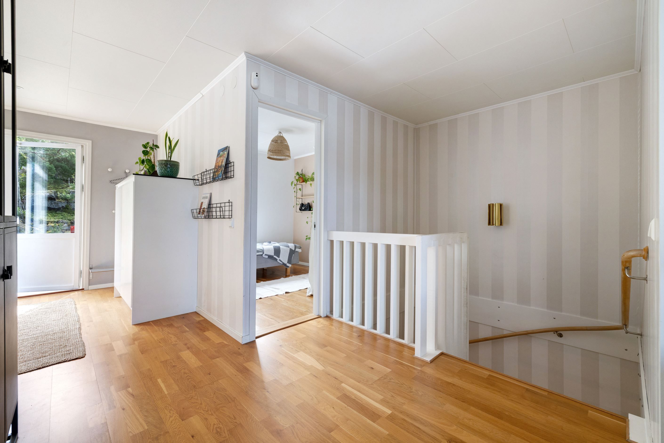 Hall på övre plan