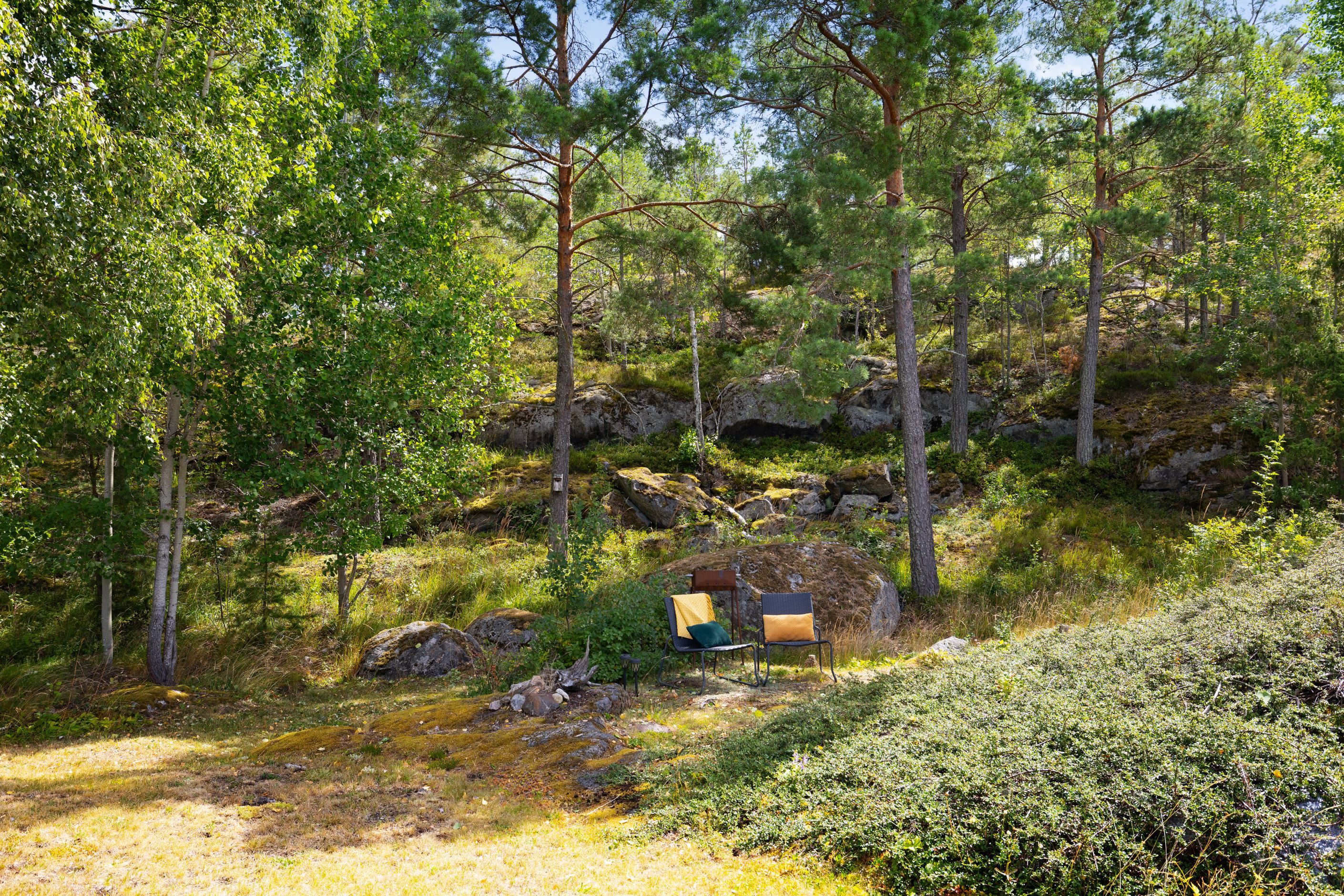 Uteplats på baksidan