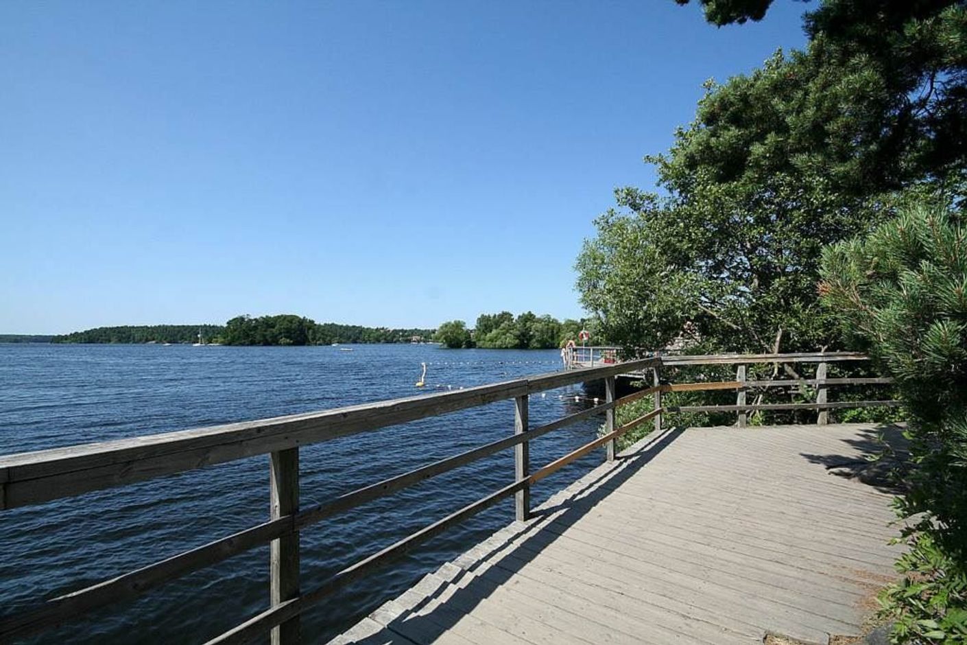 Promenadstråk längs Mälaren
