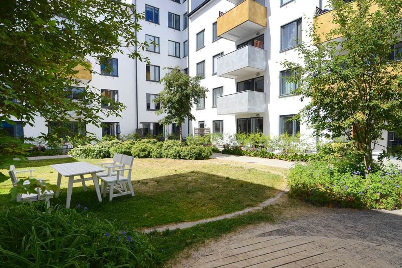 Gemensam innergård