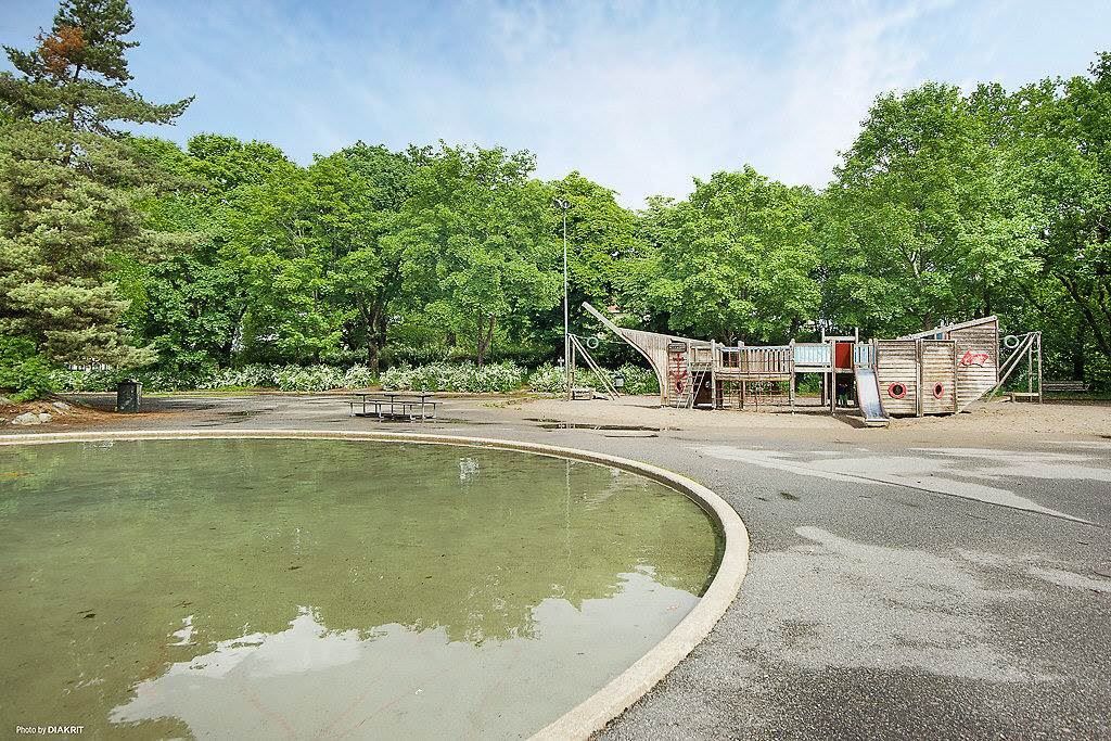 Trivsamma Arkenparken på 1 minuts gångavstånd