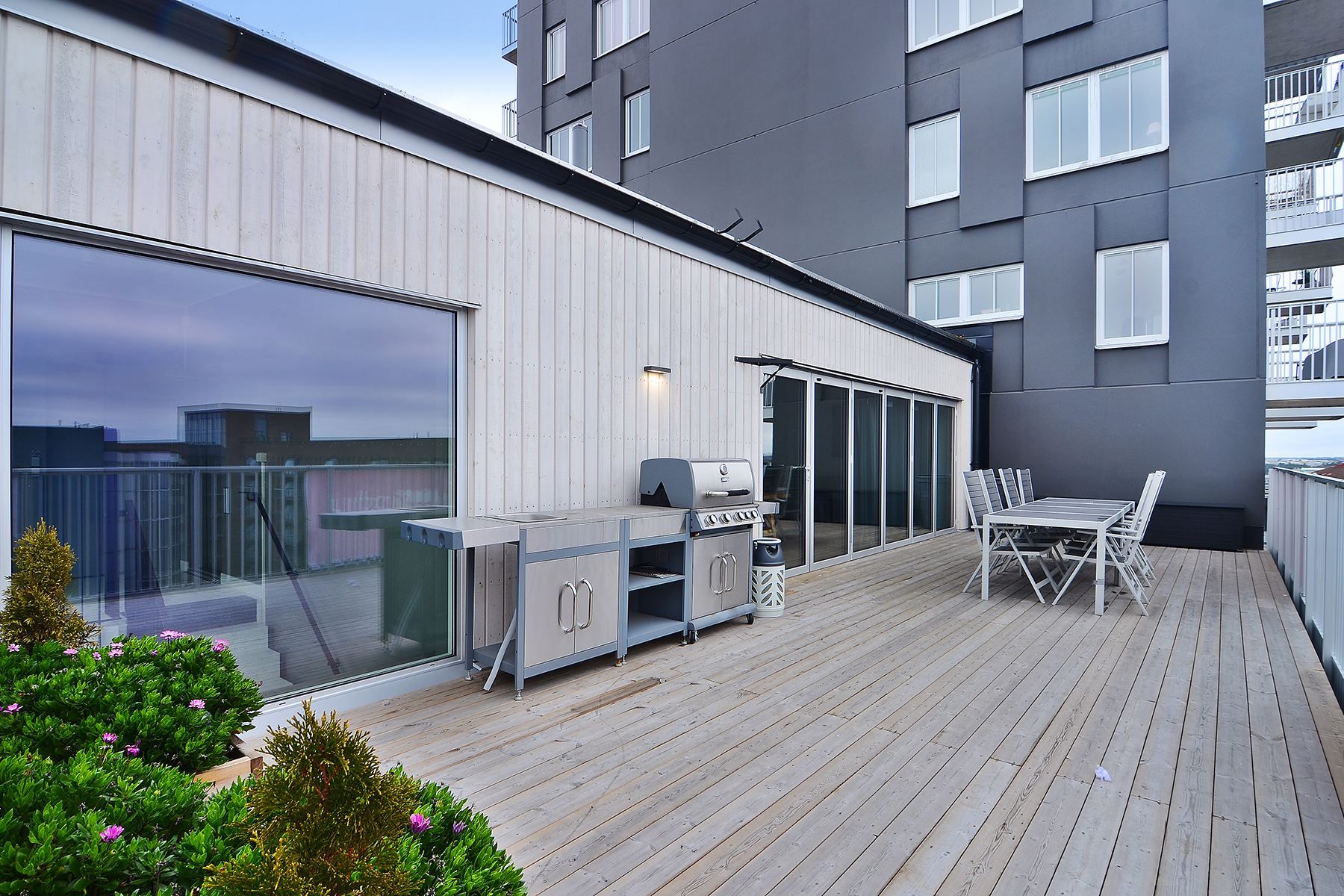 Föreningens gemensamma terrass