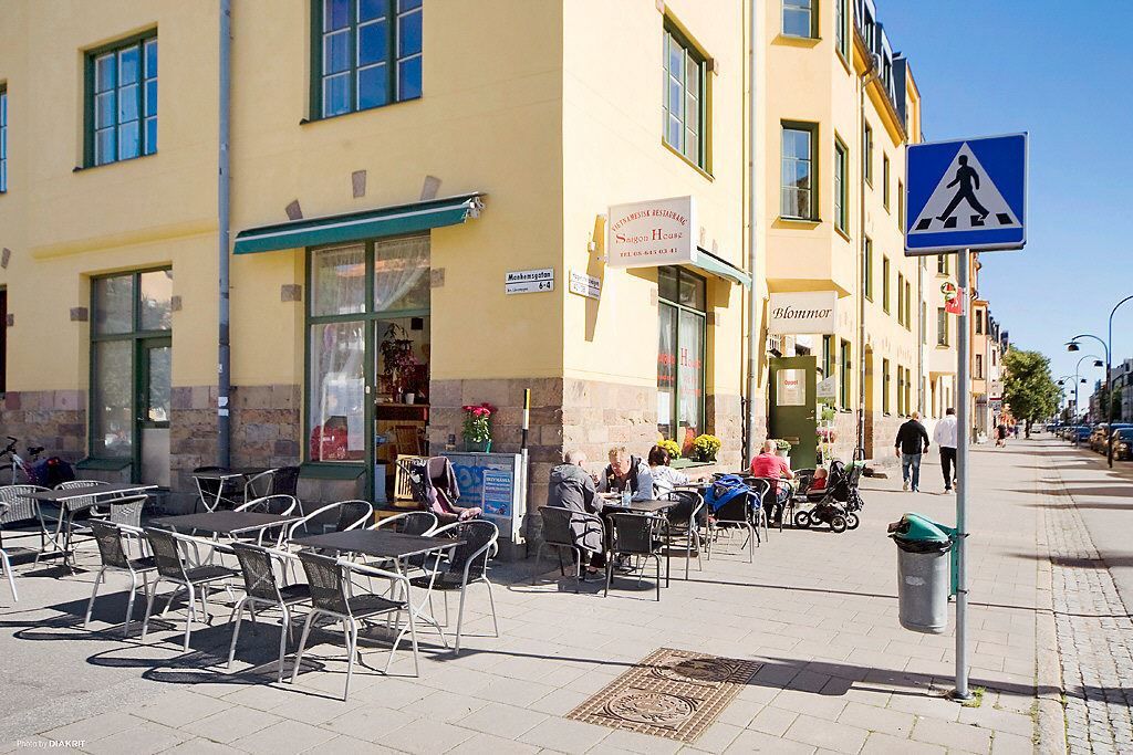 Trevlig kvartersrestaurang i Aspudden