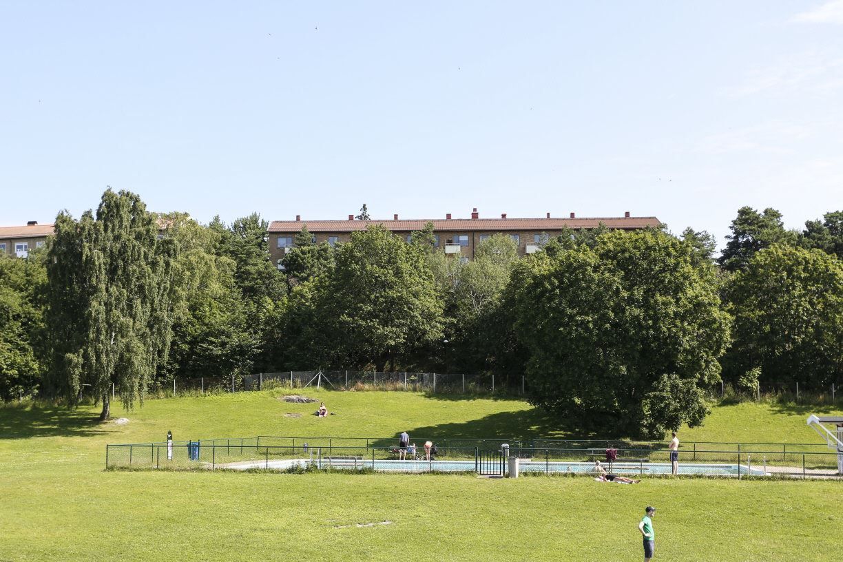 Hägerstensbadet på Personnevägen