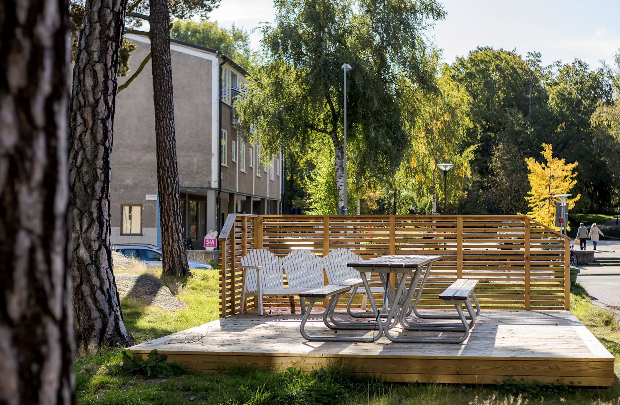 Uteplats sommar