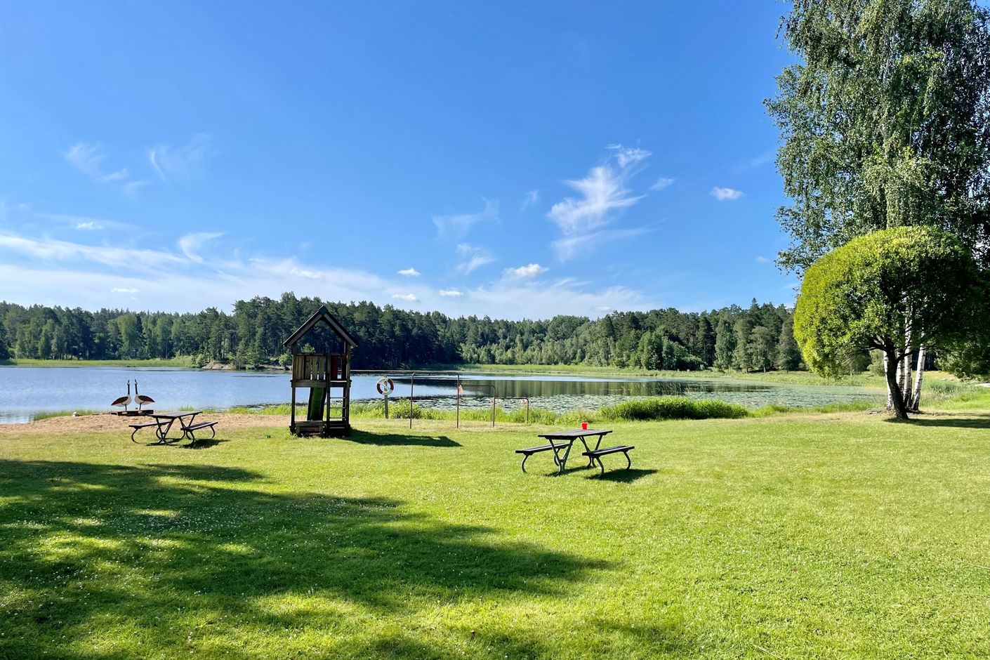 Malmsjöstugans badplats