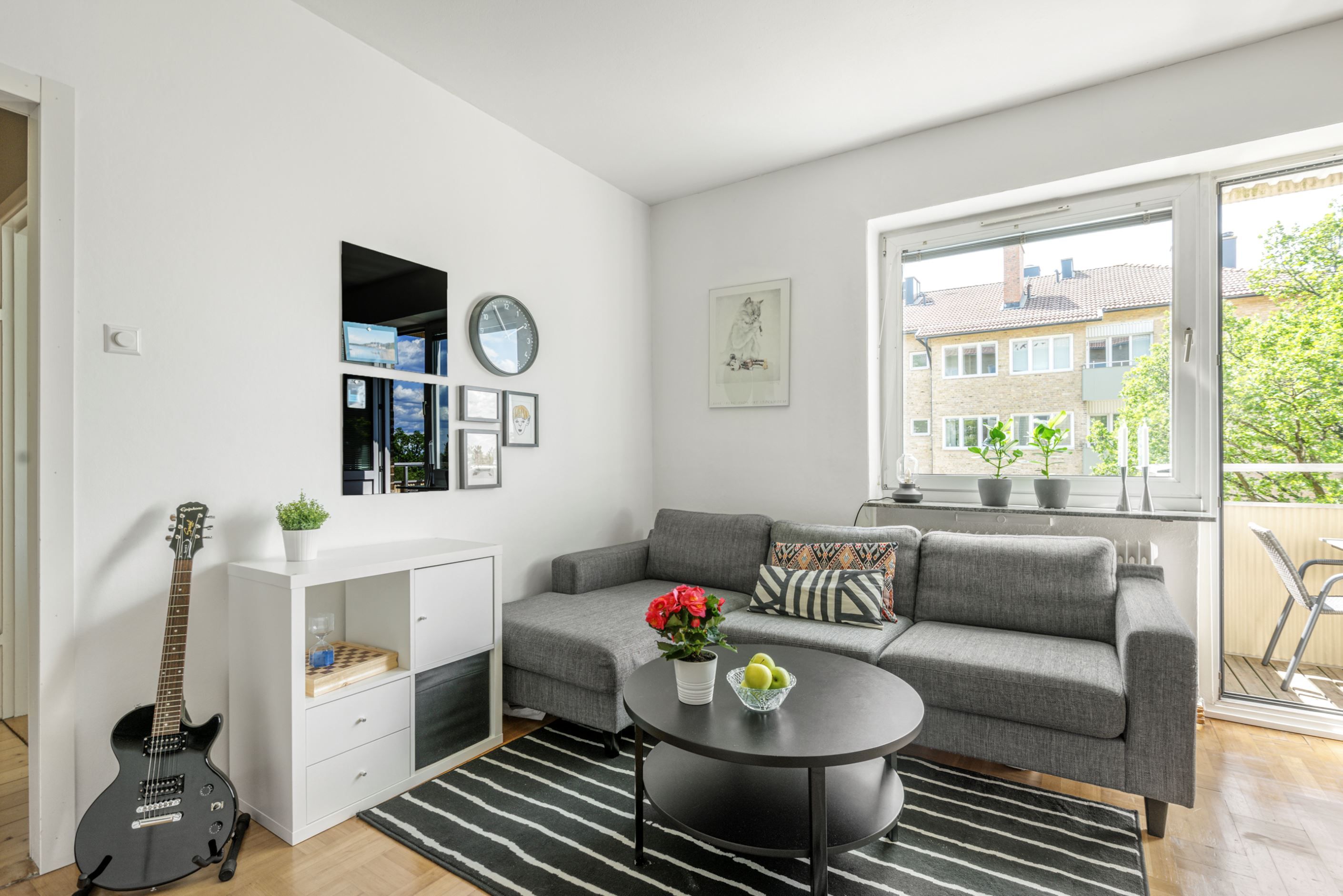 Plats för en liten soffgrupp
