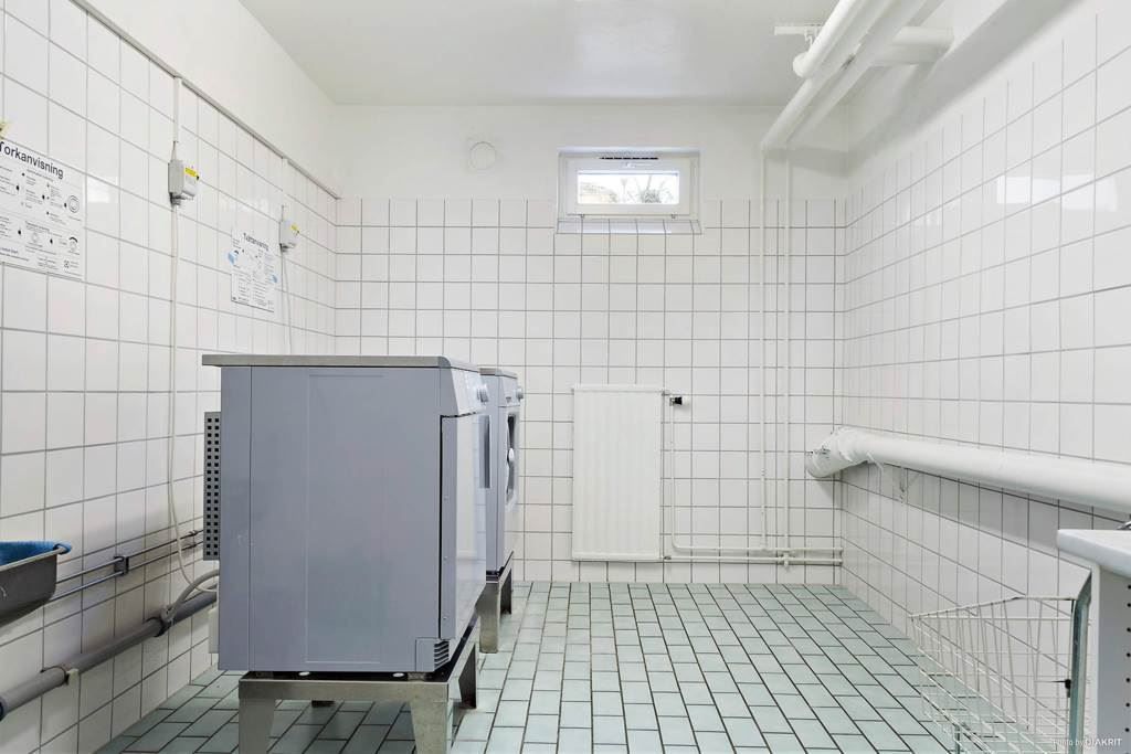 Lågupplöst En av de gemensamma tvättstugorna