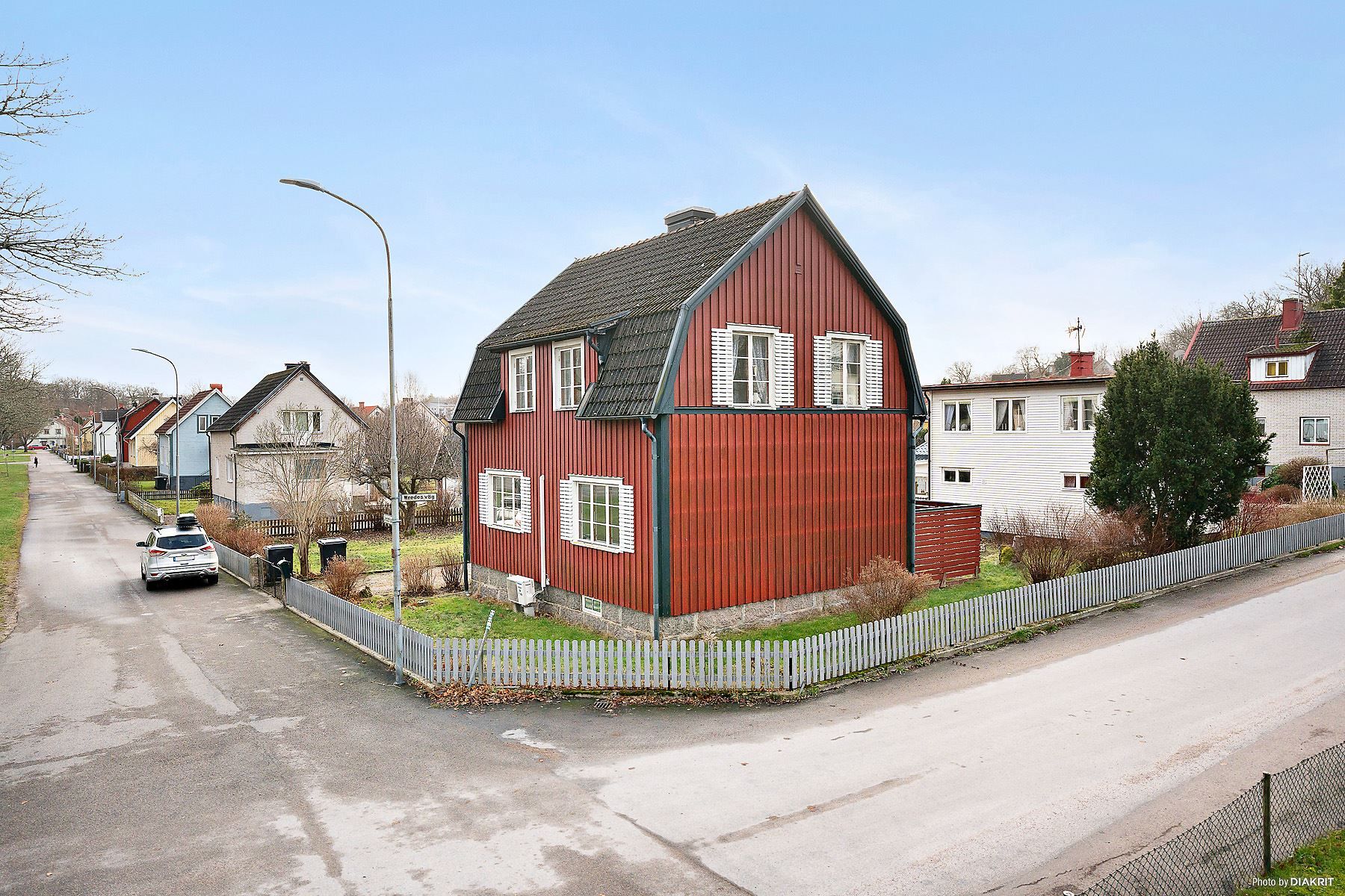 Fasad Röda huset