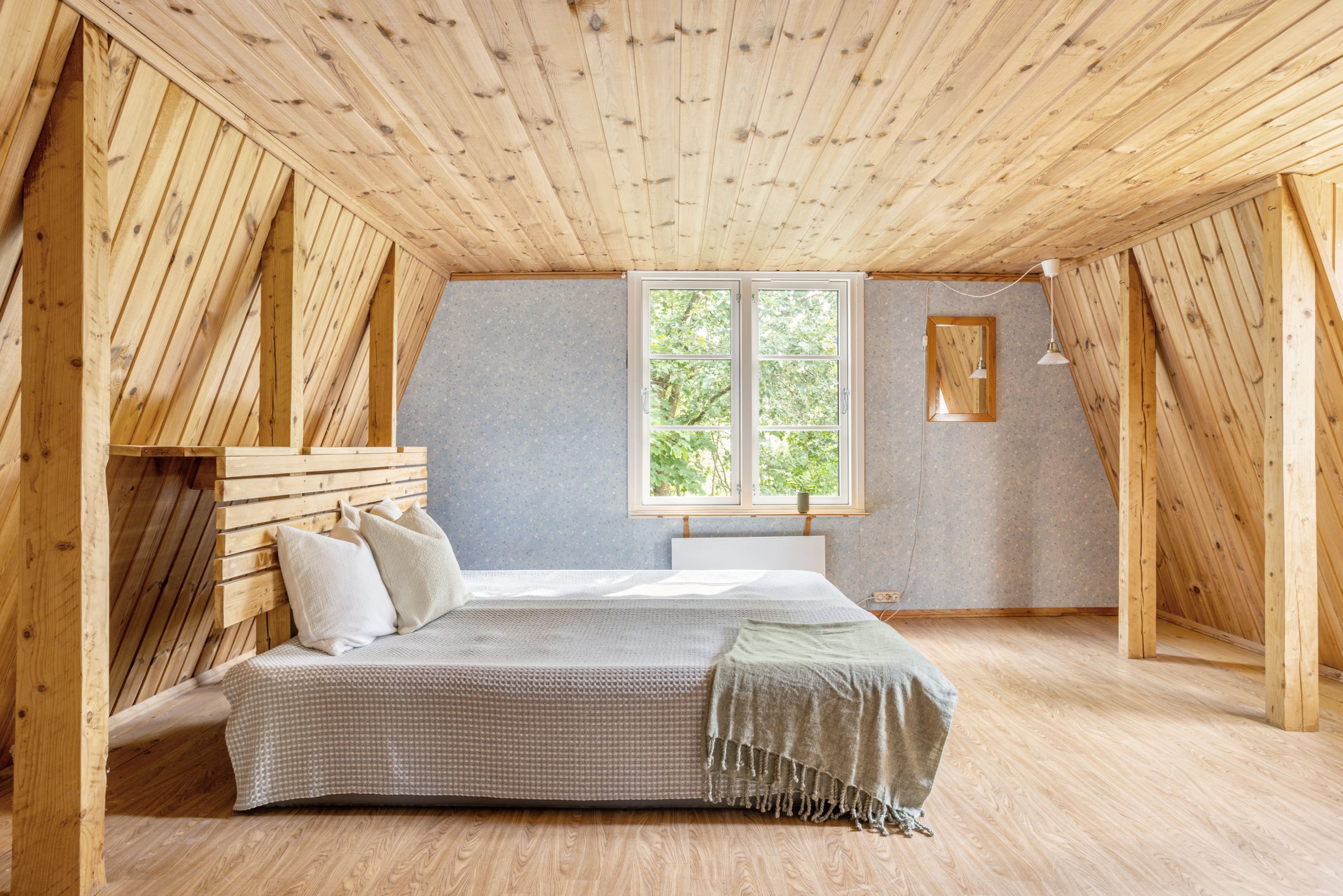 Sovrum 1 och sovrum 2 övre plan