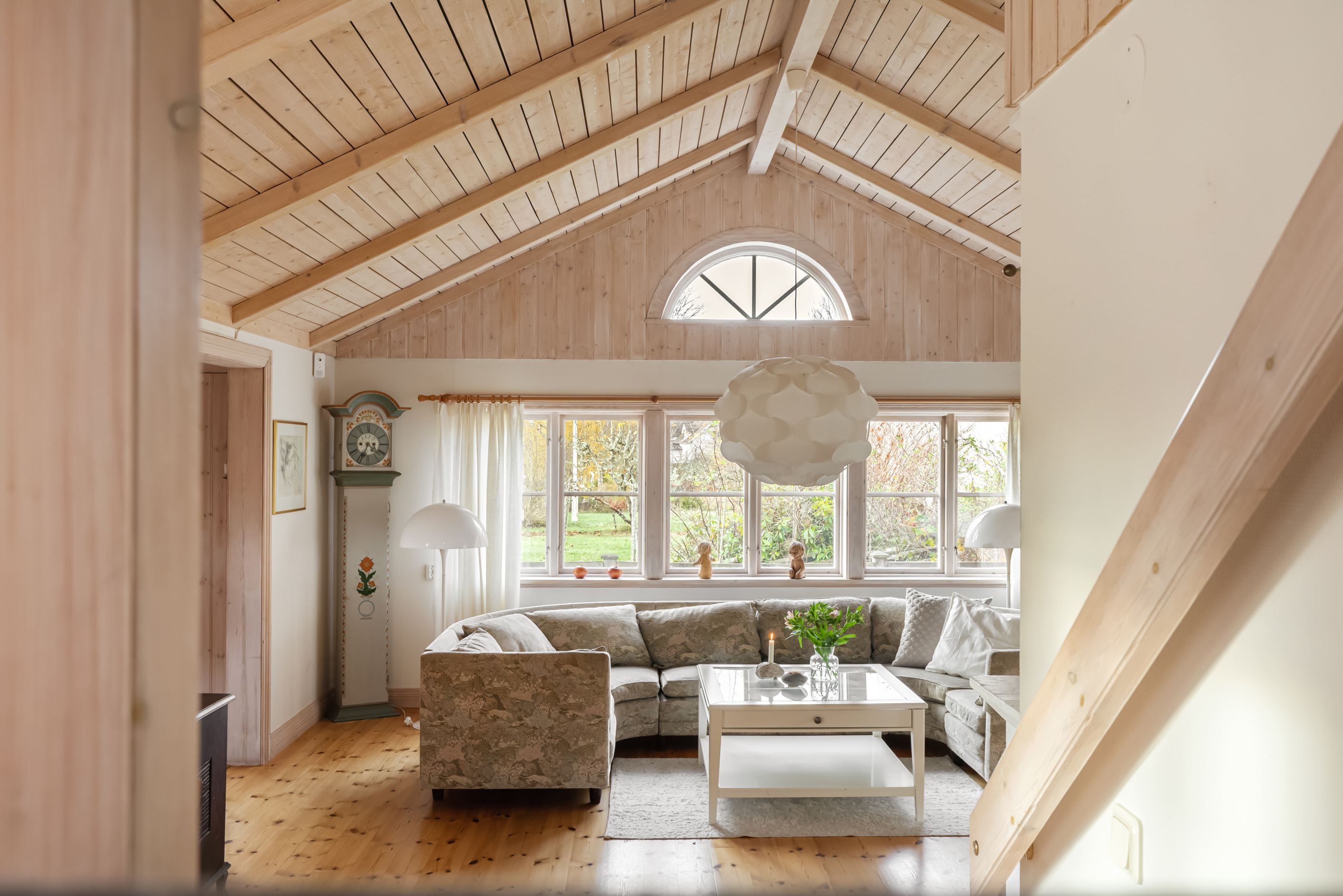 Ner mot vardagsrummet