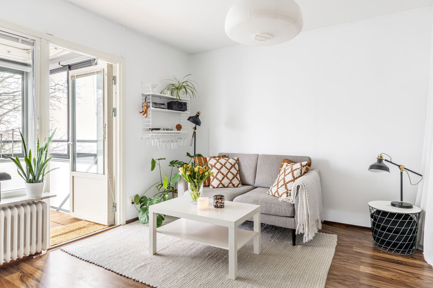 Plats för en soffgrupp