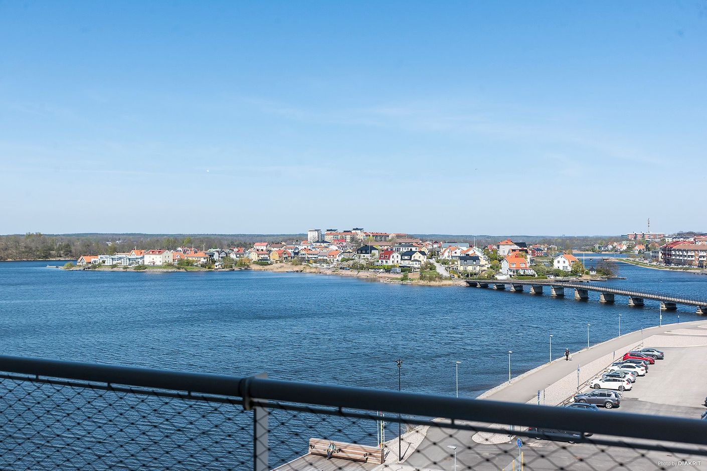 Utsikt från balkongen